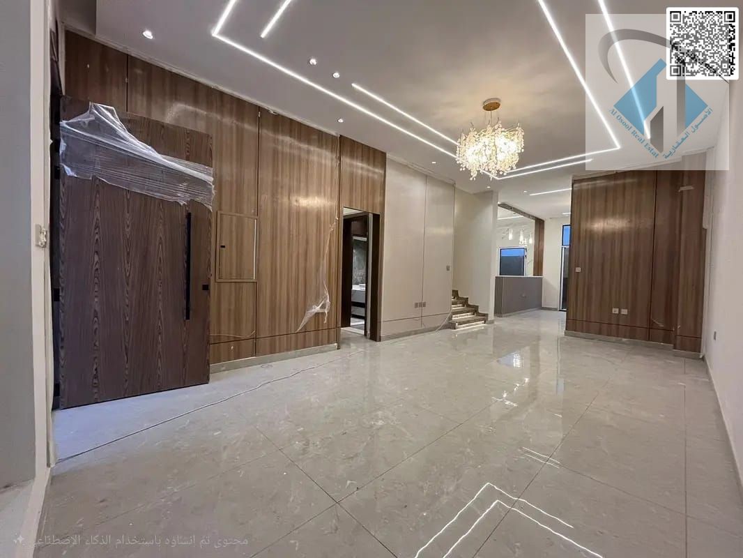 Modern villa for sale, fully furnished with 3D finishes.