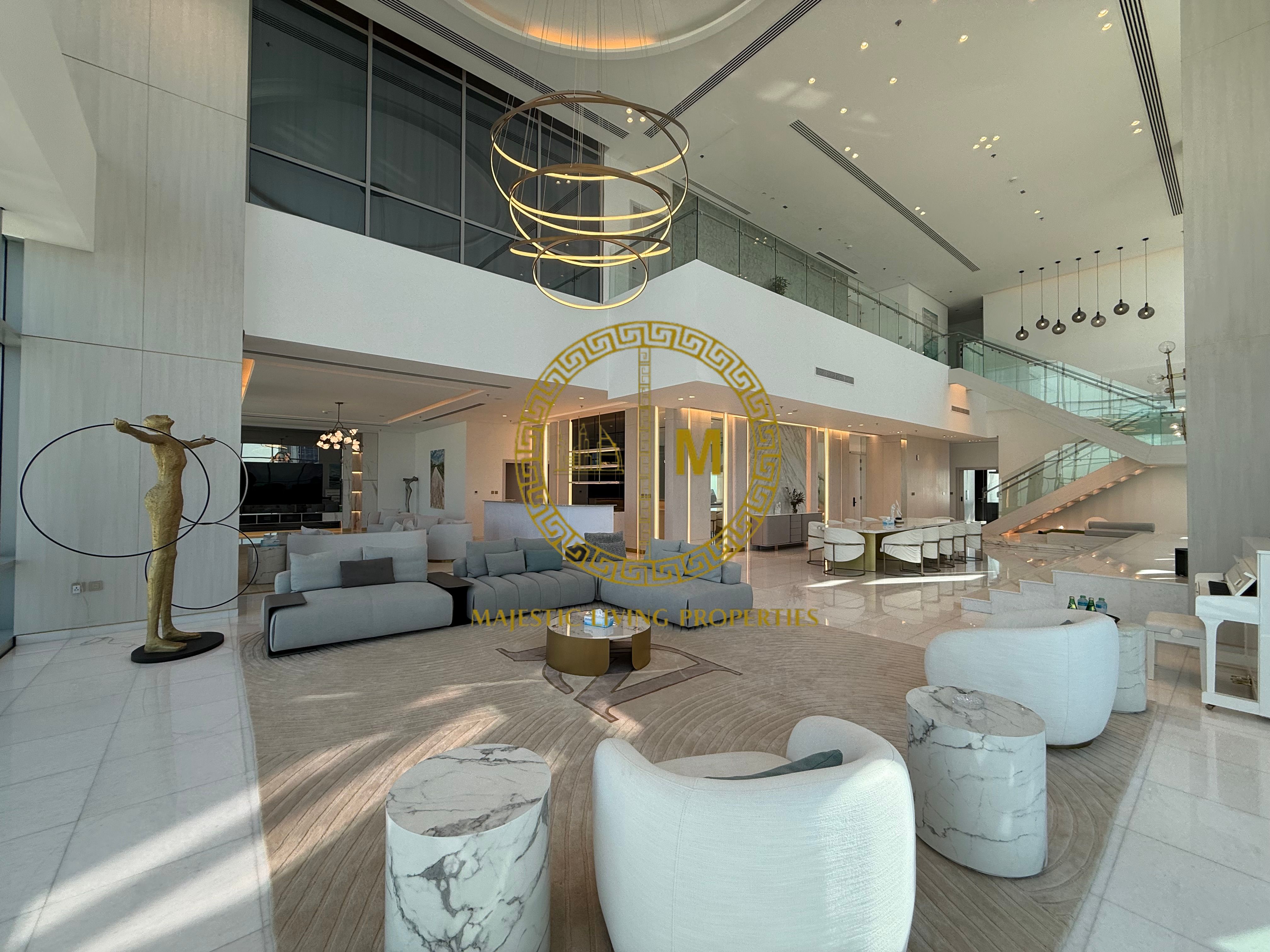 Ultra-Luxury | 6BR Penthouse | Vast size | Full Sea Views