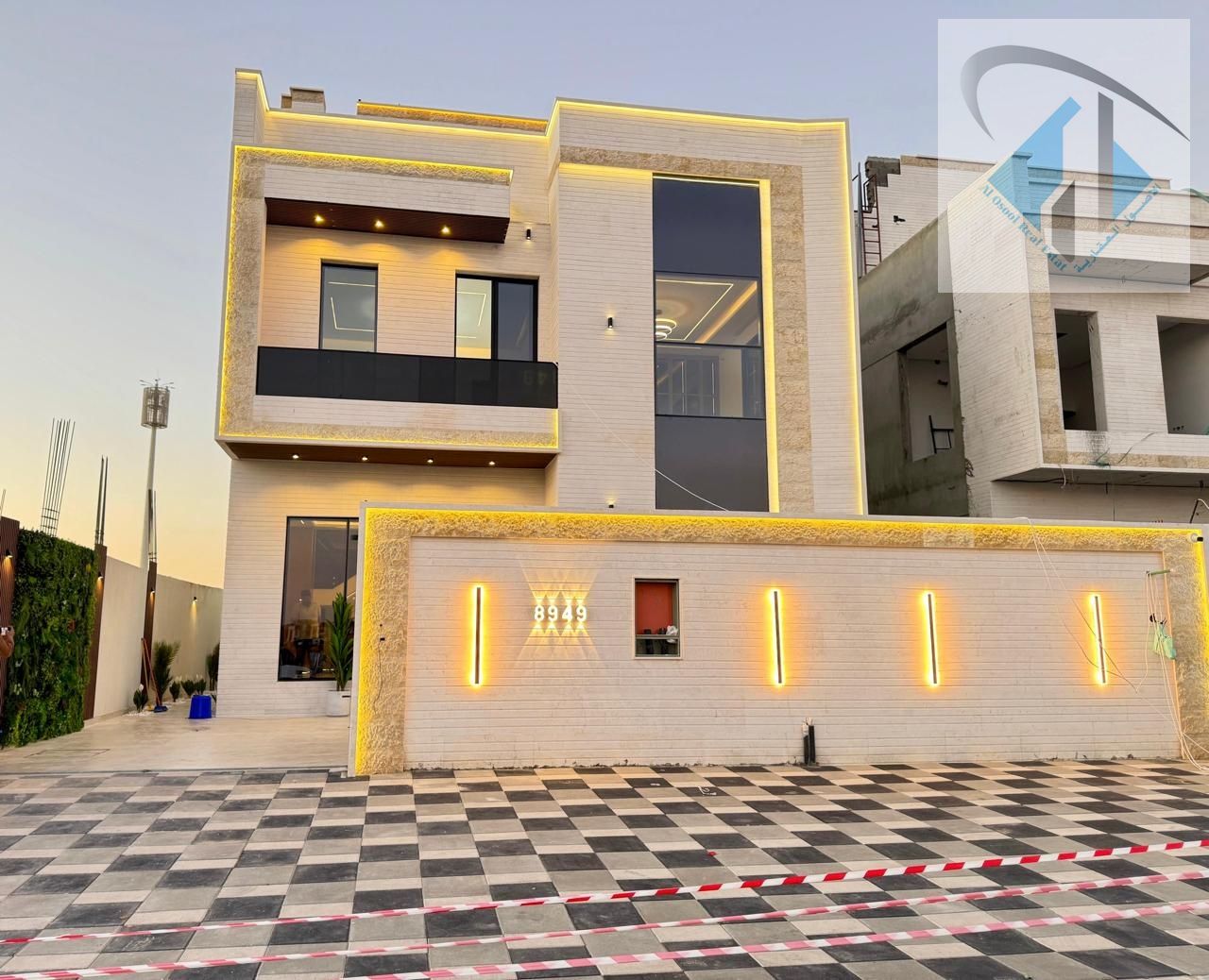 Luxury Villa for Sale – Al Zahia circle, Ajman, price including registrations fees