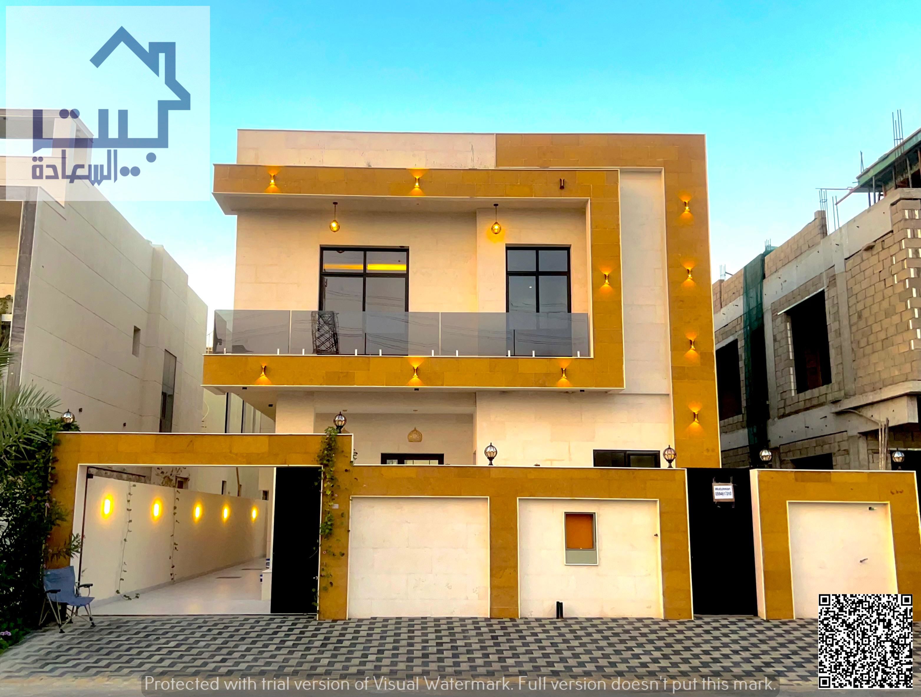 Special offer: Villa for sale in Al Yasmeen , prime location near Al Rahmaniya Road , opposite the mosque , deluxe finish , freehold for nationalities