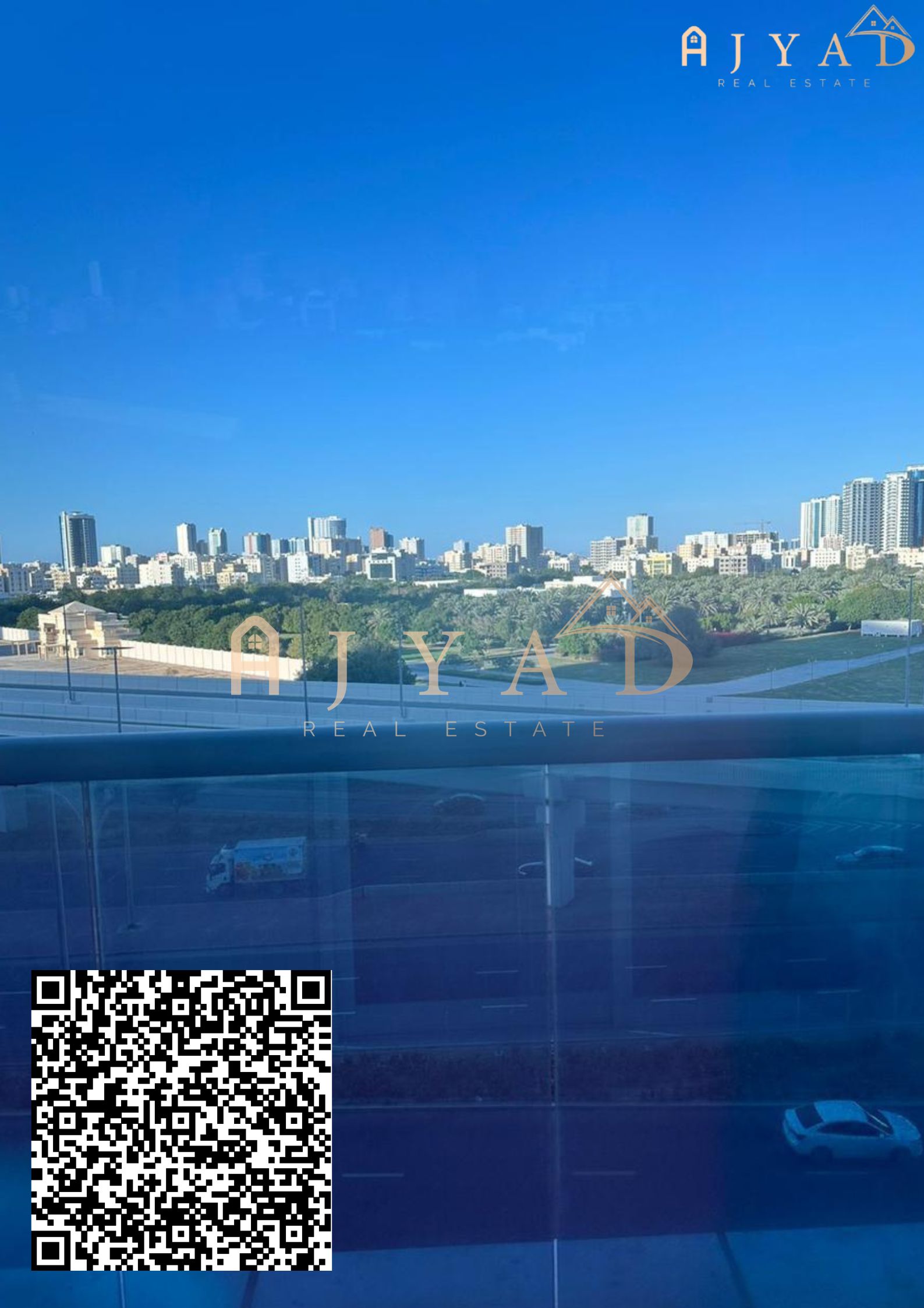 Resale 1 Bedroom Apartment with Balcony | Palace View | City Towers Ajman