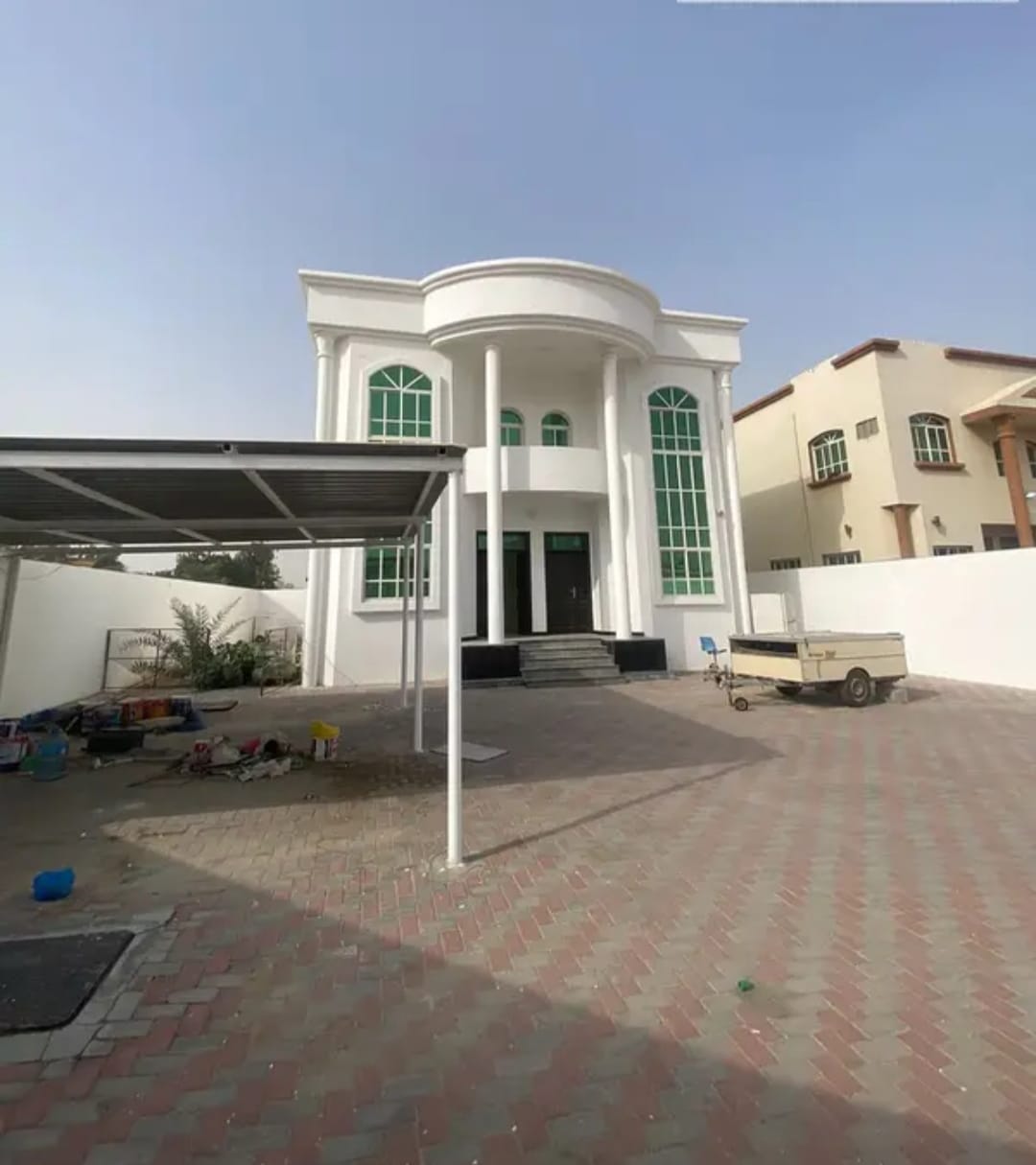A golden opportunity that won't be repeated! Now in Ajman: Villa for annual rent. Strategic location. Flexible payment plans.