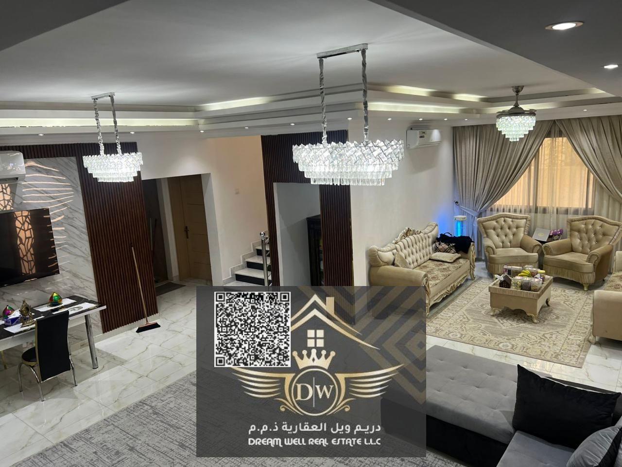 Furnished 4-Bedroom Villa with 6 Bathrooms – For Sale