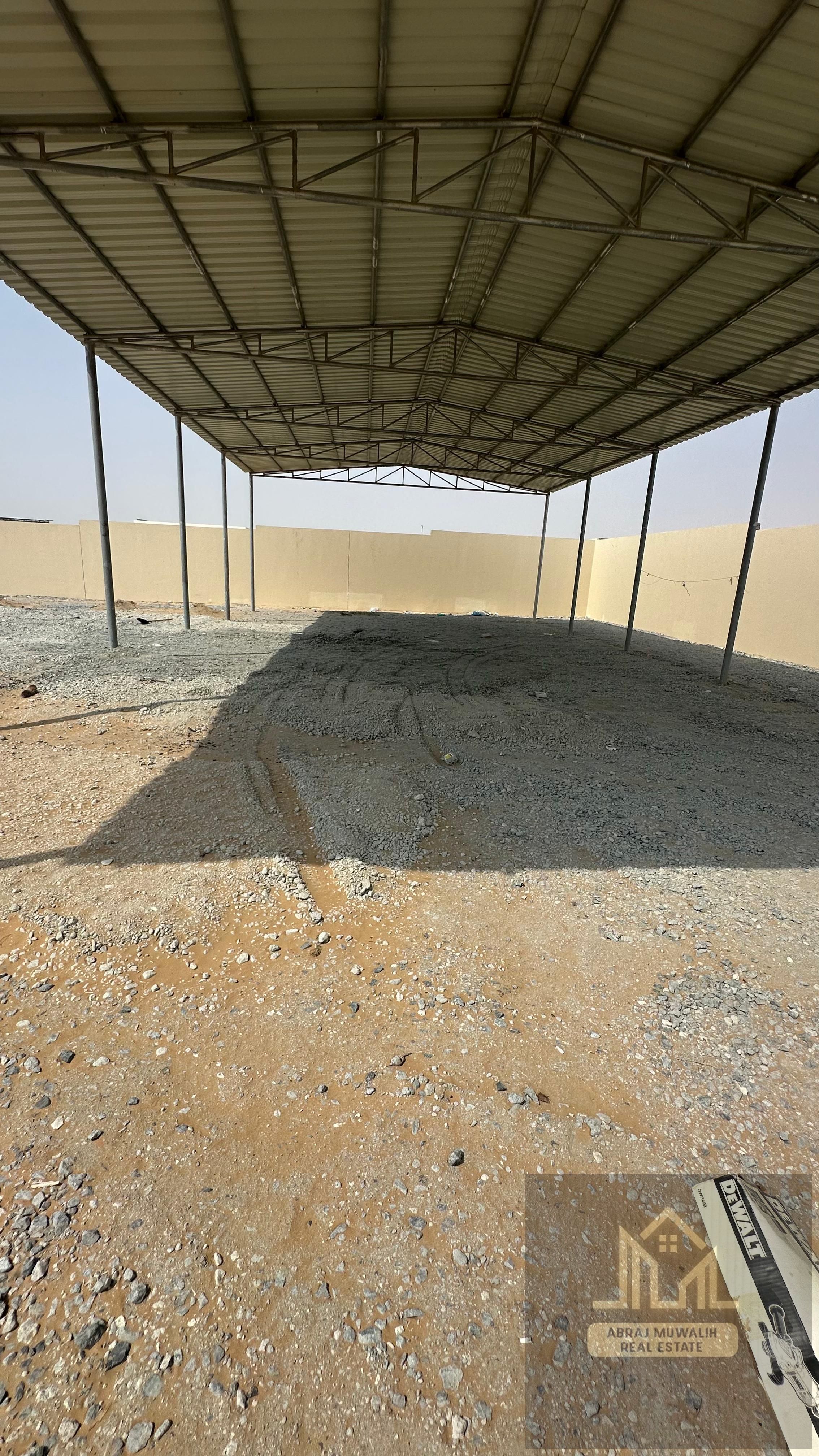 20,000 Sq. Ft Industrial Warehouse with 120 kV Power & Office | Al Saja