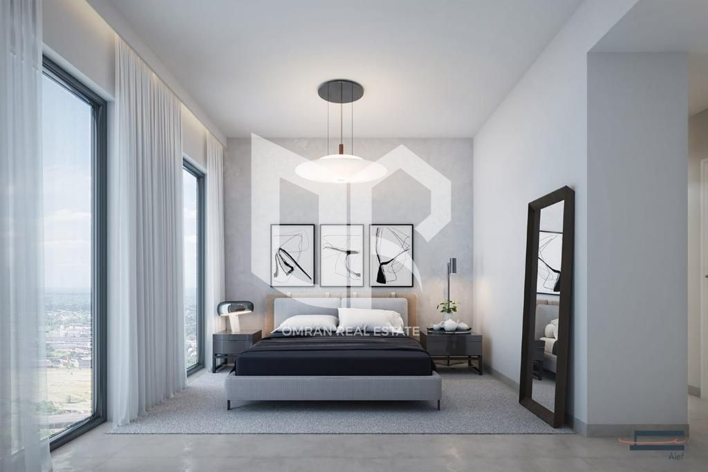 Ready-to-move-in apartment in Aljada, available for immediate occupancy or investment | In one of Sharjah's most prestigious projects