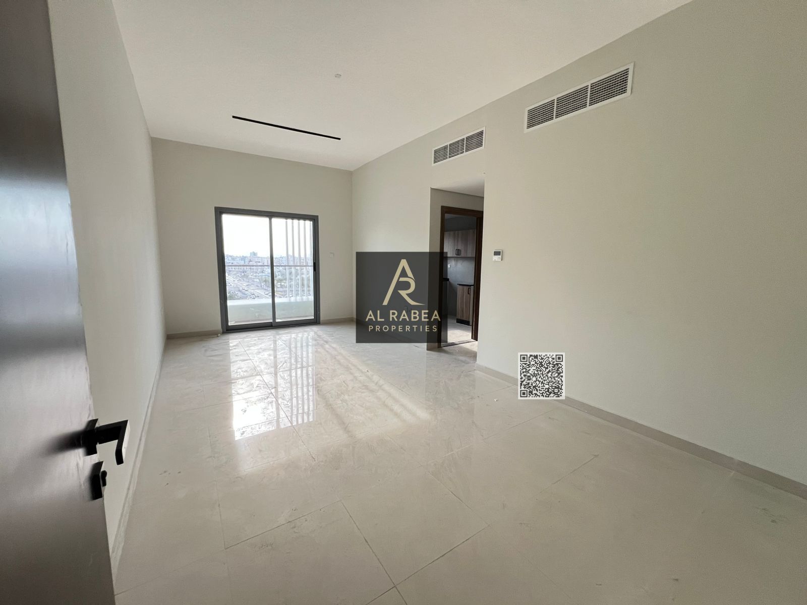 Two-bedroom apartment with a living room, first occupancy, in Al Nuaimiya, near Al Hikma School