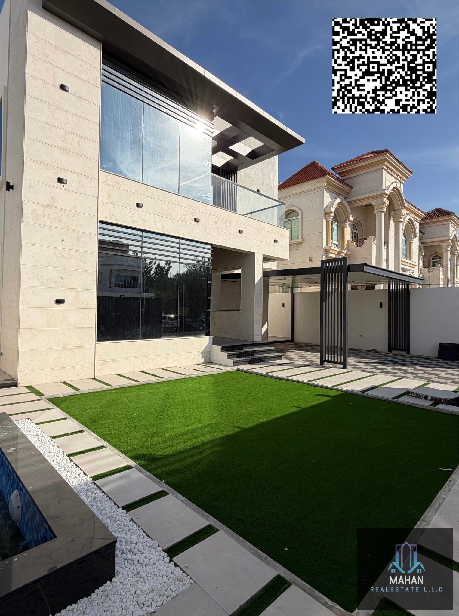 Ultra-Luxury 5 Master Bedroom Villa Include Central AC | Very Prime Location | Near Markets, Schools, Hospitals & Universities | Al Mowaihat 2