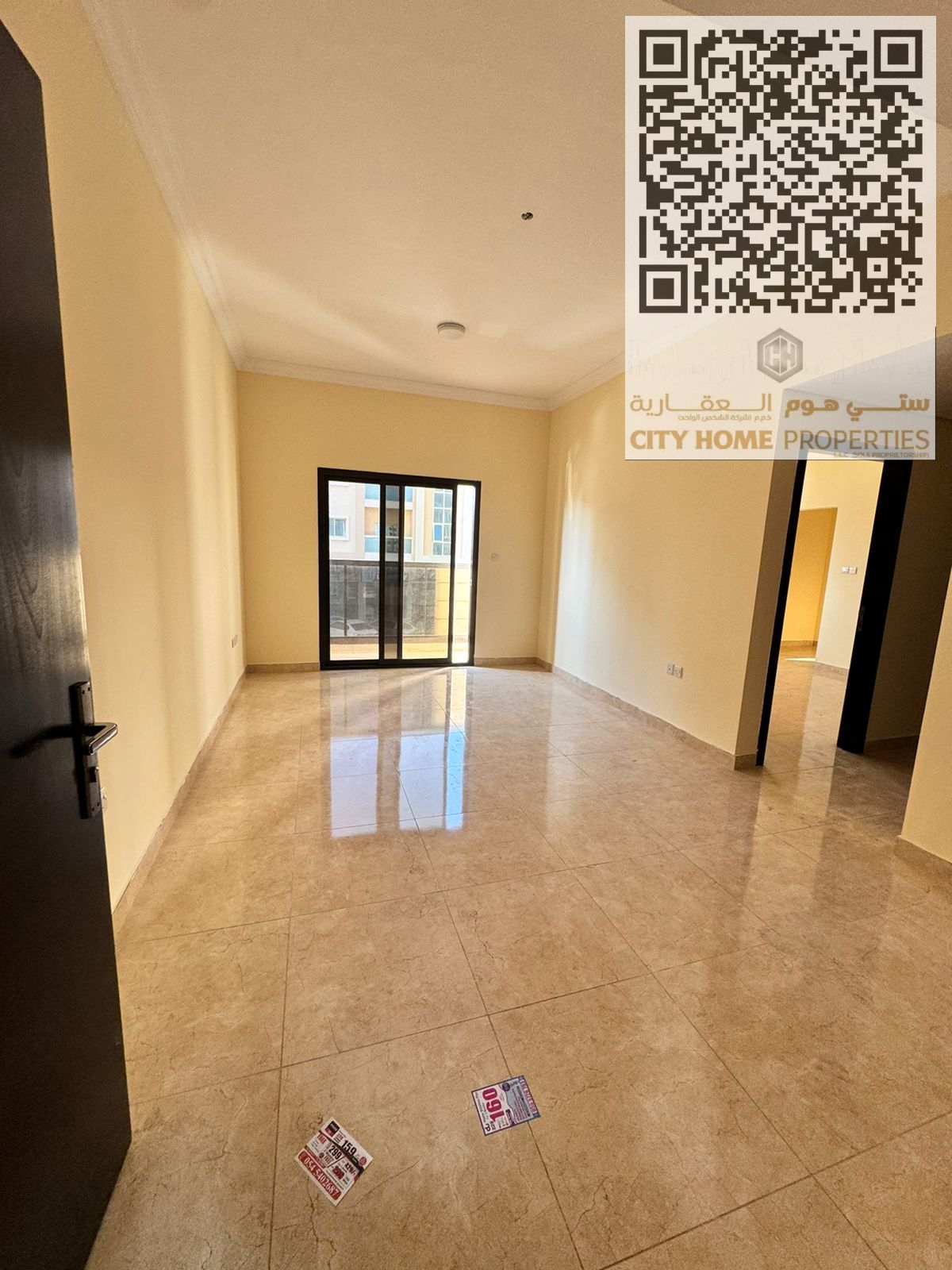 Very spacious 1-bedroom + hall apartment in Al Jurf 3, Ajman, with a maid’s room. Ideal for family living in a premium neighborhood, close to Dubai an