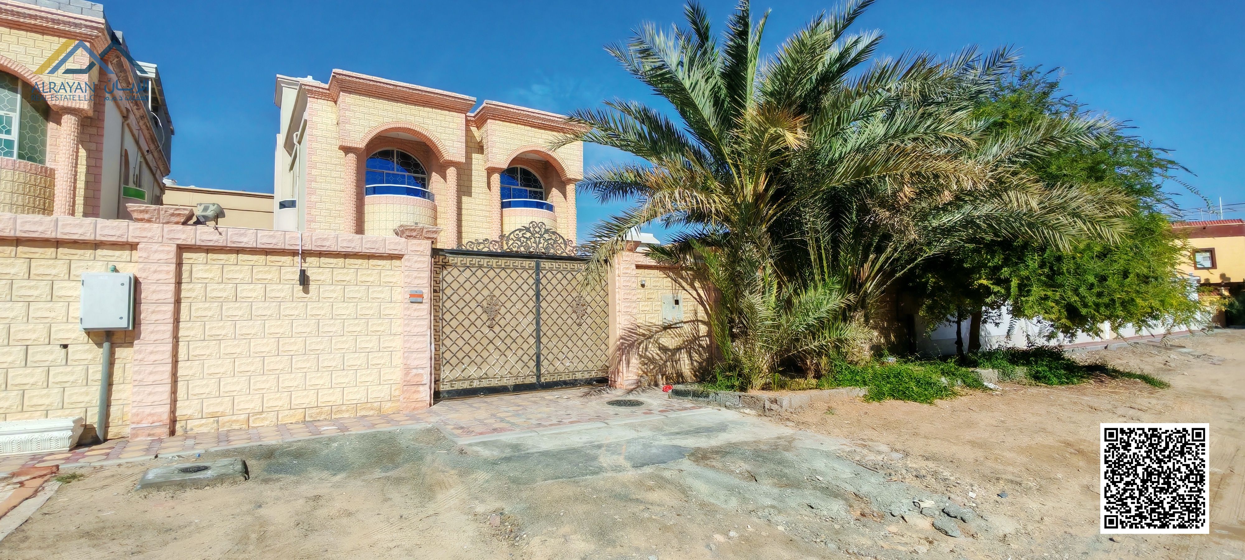 Luxury Villa in Al Rawda | Electricity, Water & AC Included, Freehold