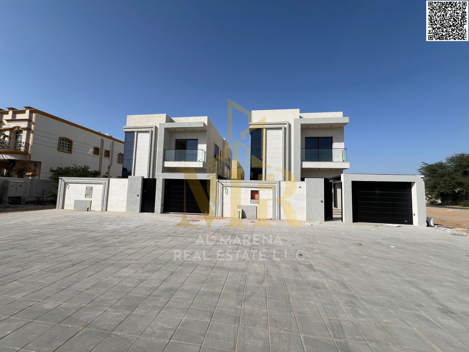 Modern villa in the best residential areas of Ajman - two floors - freehold ownership for life for you and your children and without any annual fees.
