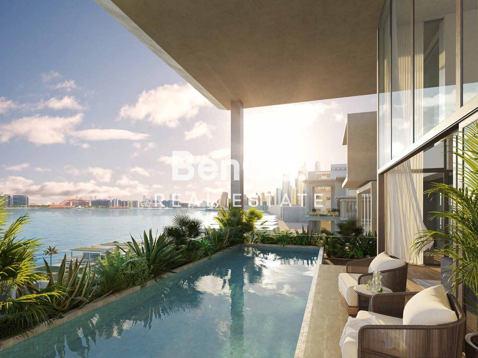 4BR Penthouse | Palm View | Beach Access