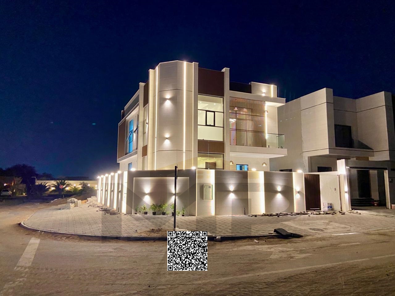 Luxury corner villa for sale in Al Helio 2 area – Ajman. A unique opportunity to own a corner villa with an elegant design and stylish finish, located