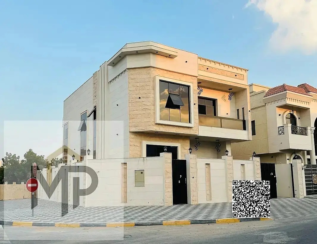 For Sale: Luxury villa in Al Helio 2, Ajman, strategic location near the mosque and registration fees included