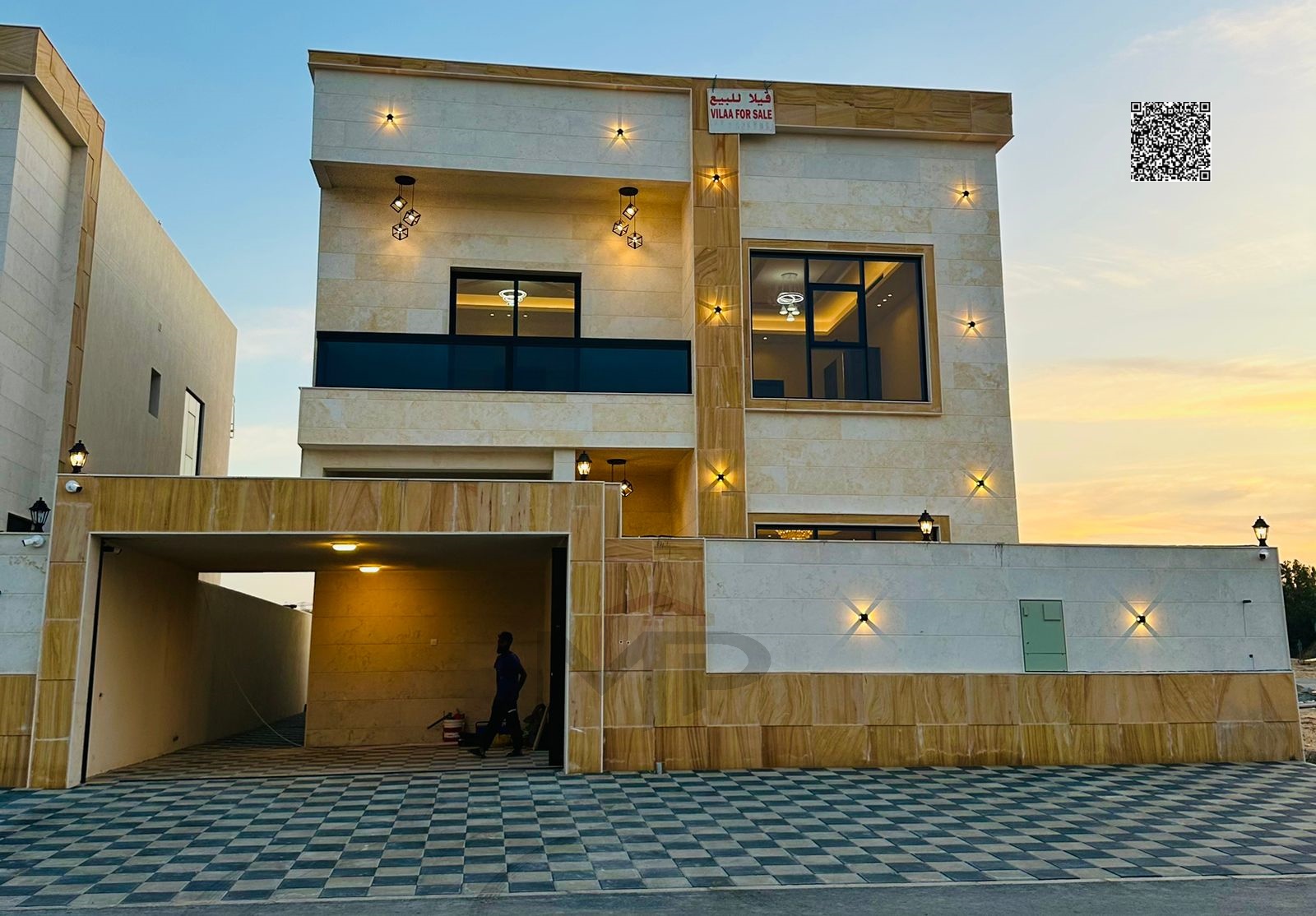 Luxury villa for sale in Al-Haliu 2 – Modern design and spacious areas