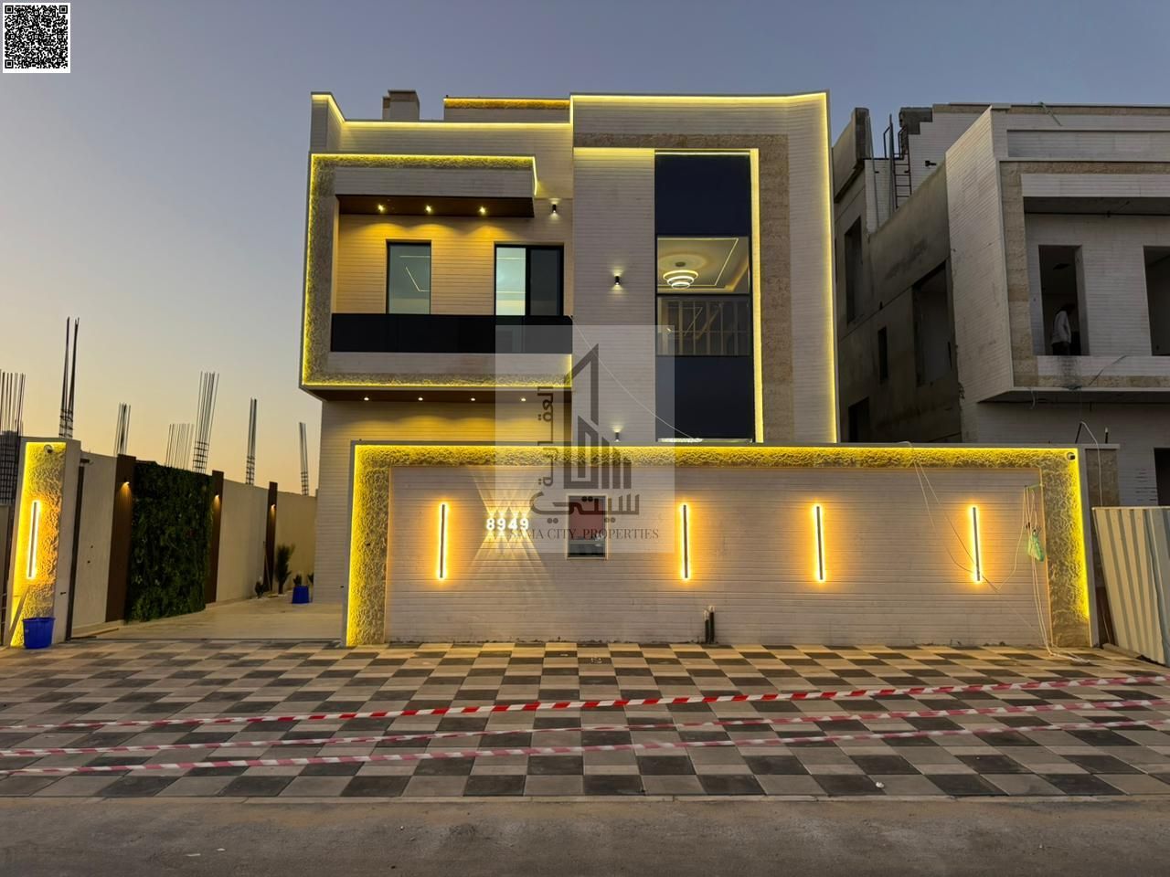 Villa for sale including registration fees