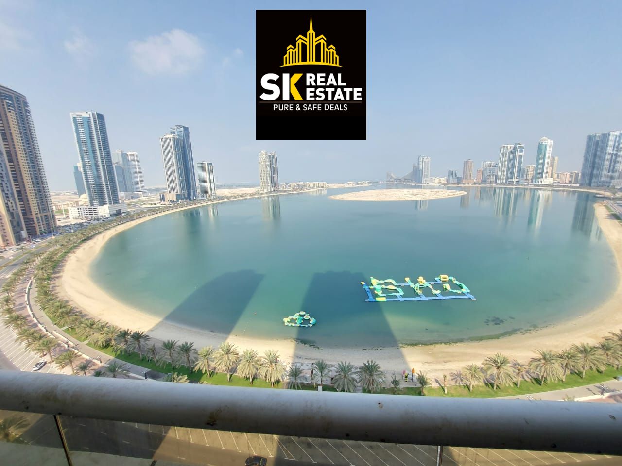 LEVISH 2 BHK WITH SEA VIEW | | GYM POOL FREE | MAINTENANCE FREE | PARKING FREE | NEAR EXPO CENTER SHARJAH