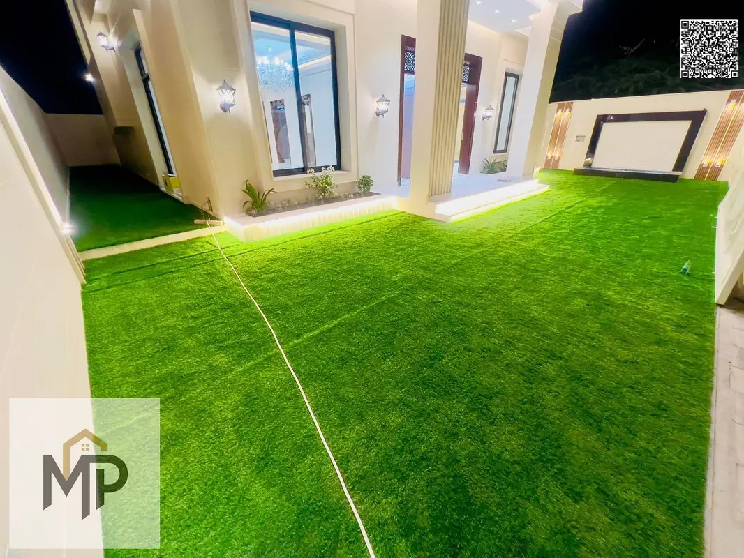 A luxurious villa with a classic design and excellent finishes, located in one of the most prestigious areas of Ajman. It features spacious areas and