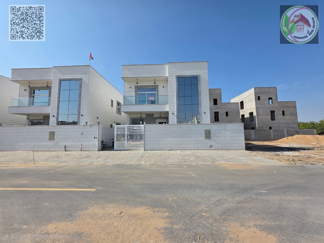 Villa in Al Zahiyah, Ajman | Includes registration, ownership, electricity, water, and air conditioning fees | Freehold ownership for all nationalitie