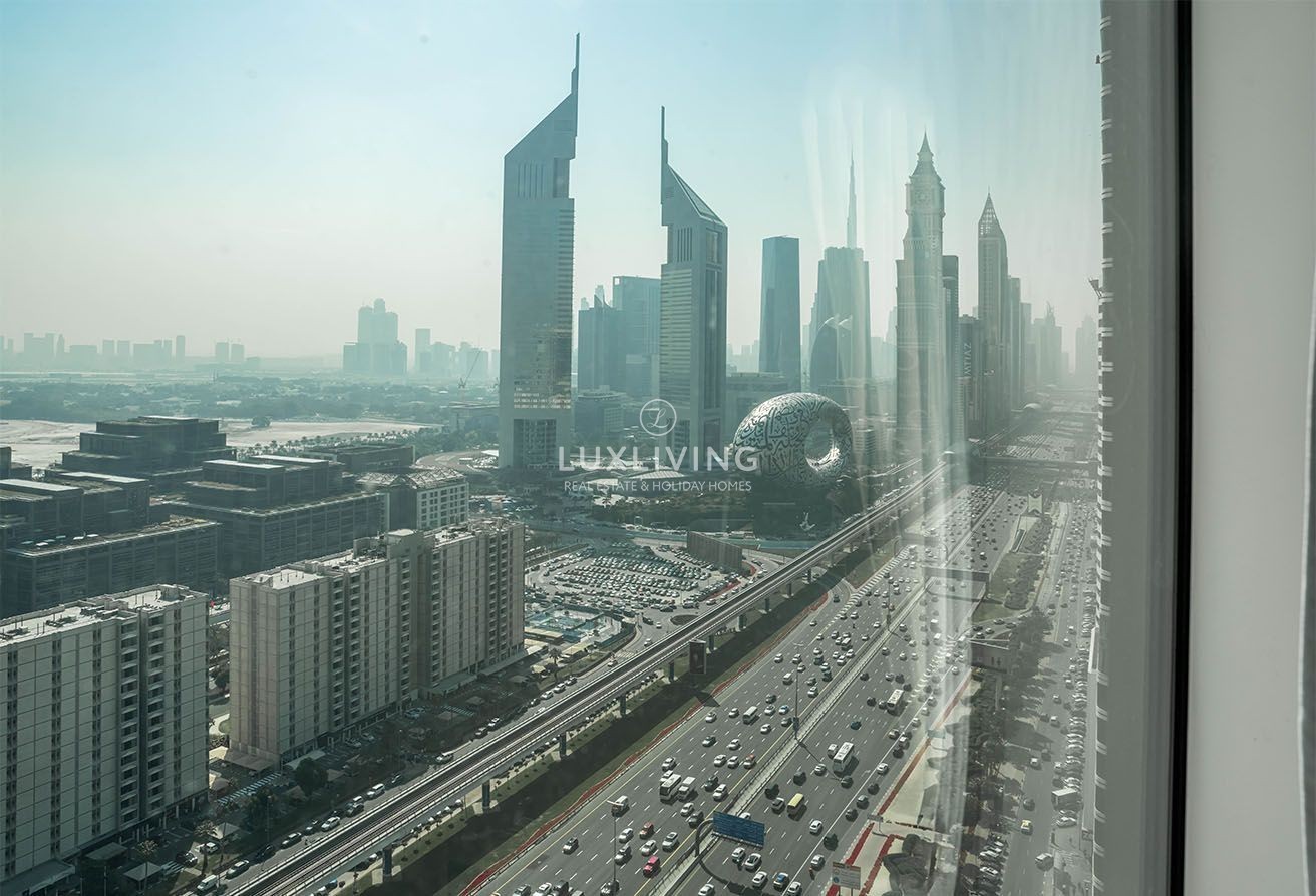 Fully Furnished | Chiller-Free | Sheikh Zayed Road