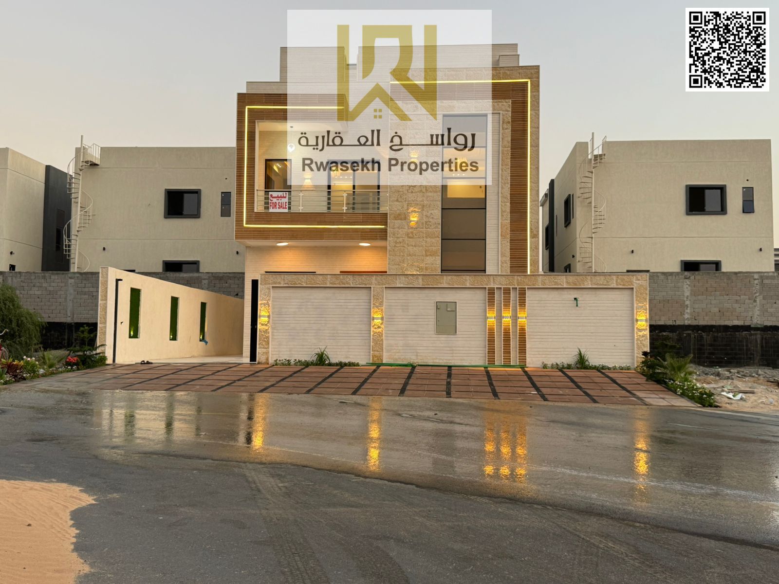 Luxury Modern Villa – Ultra-Lux Finishing – Spacious & Ready to Move In!