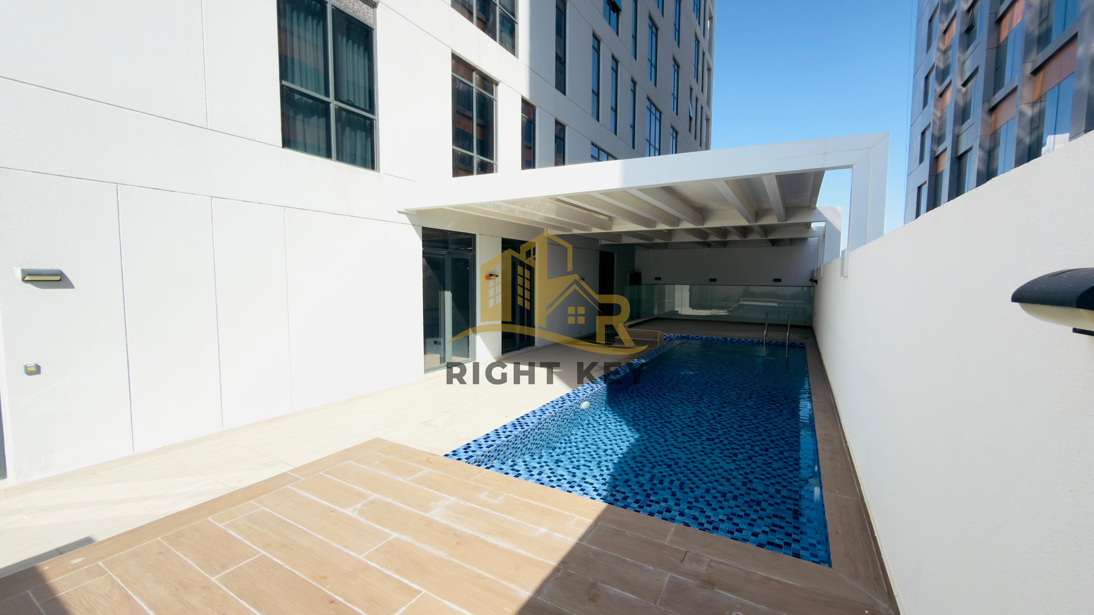 LAVISH NEW/ 3BHK+POOL +MAID/245K