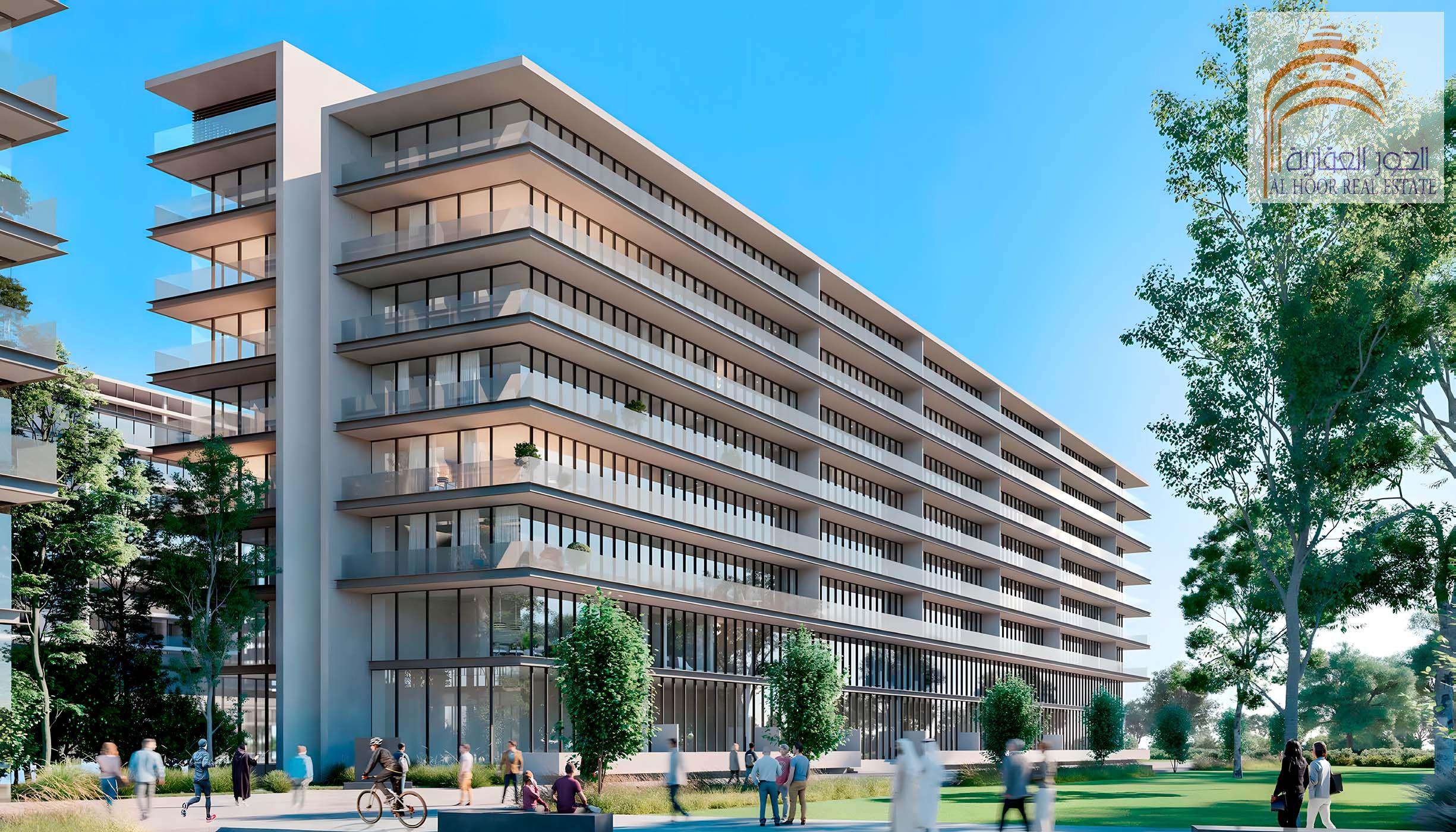 Spacious 3-Bedroom Apartment in The Gate 3, Aljada (For all nationalities)