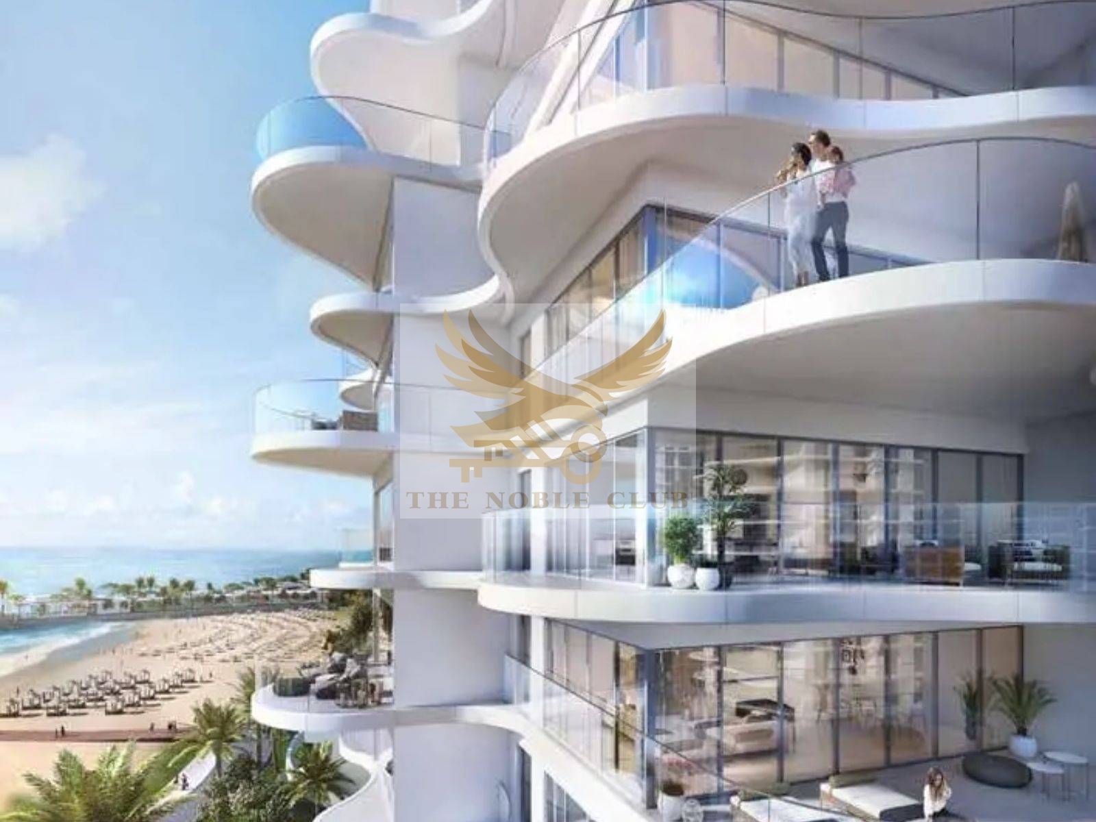 High Floor 1BR | Near Handover | Direct Beach Access