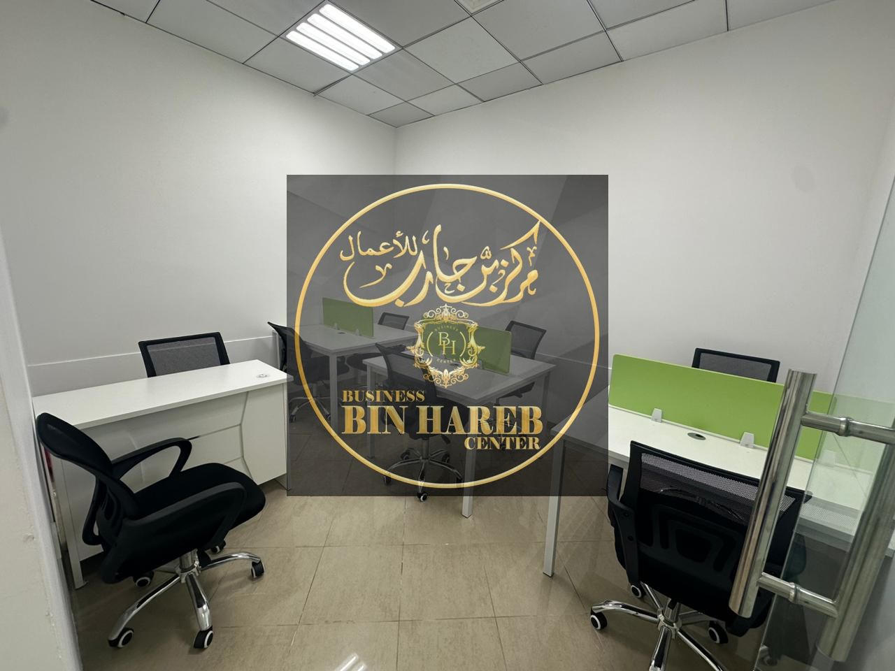 "Fully Furnished and Equipped Offices for Annual Rent"