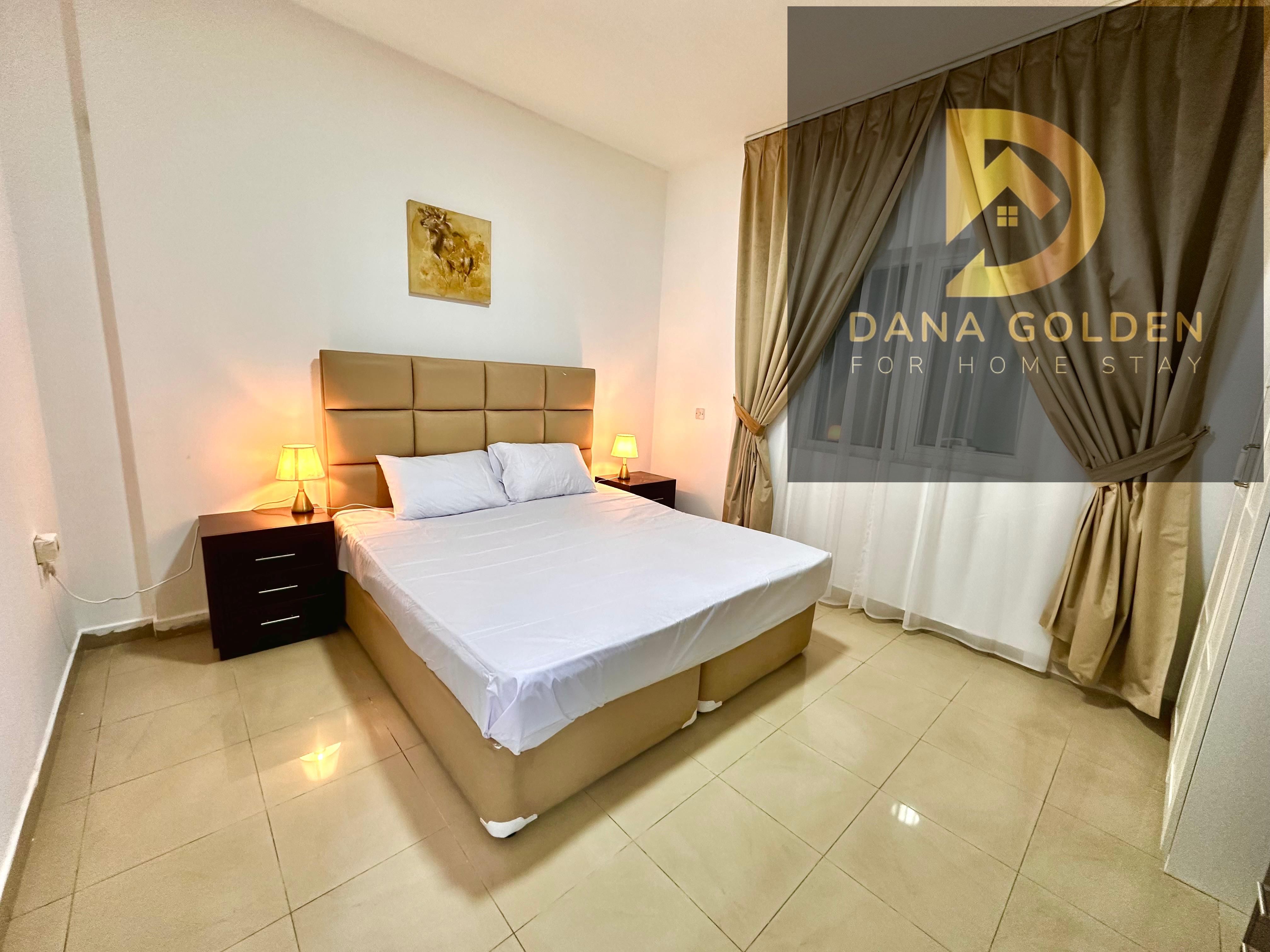 One bedroom and living room with balcony, Al Majaz 3, opposite Al Safiya Park