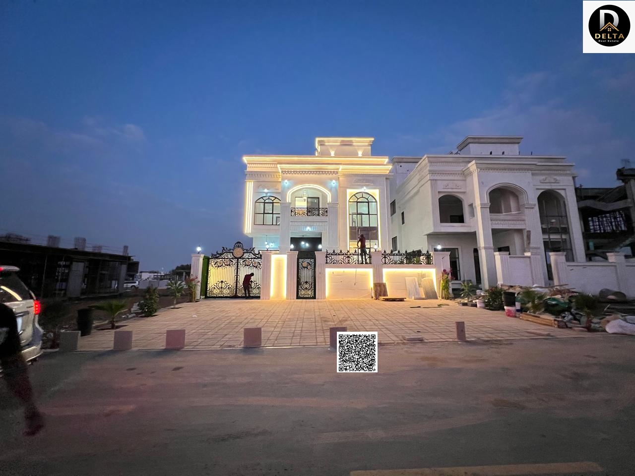 Luxury Classic 3-Story Villa – Corner of Two Streets | Strategic Location – Al Helio 2, Ajman The villa of your dreams for those who value space, pri