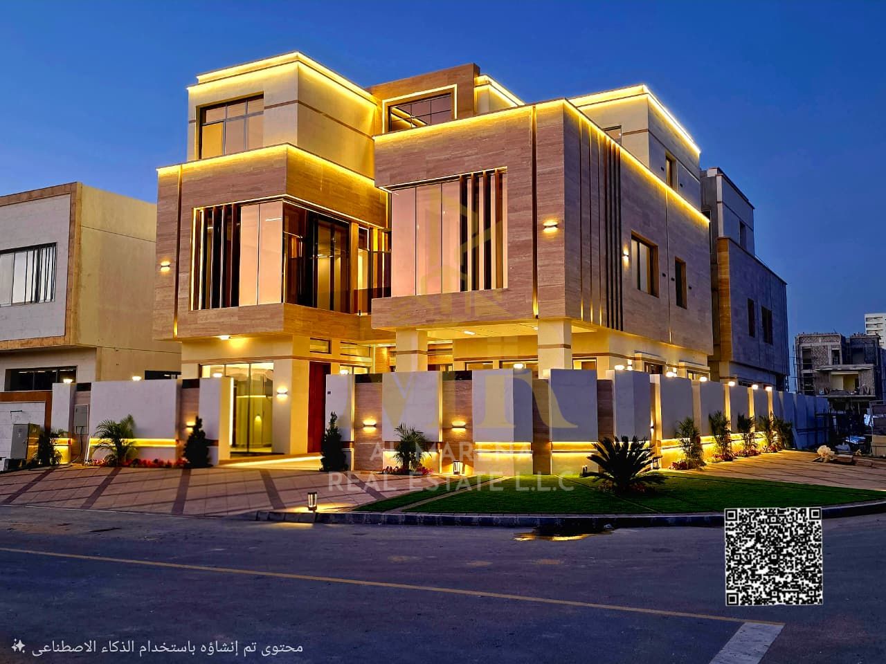 Luxury 7-Bedroom Corner Villa | Private Pool, Elevator, and Rooftop - Price Includes Registration Fees and Air Conditioning - Freehold for All Nationa