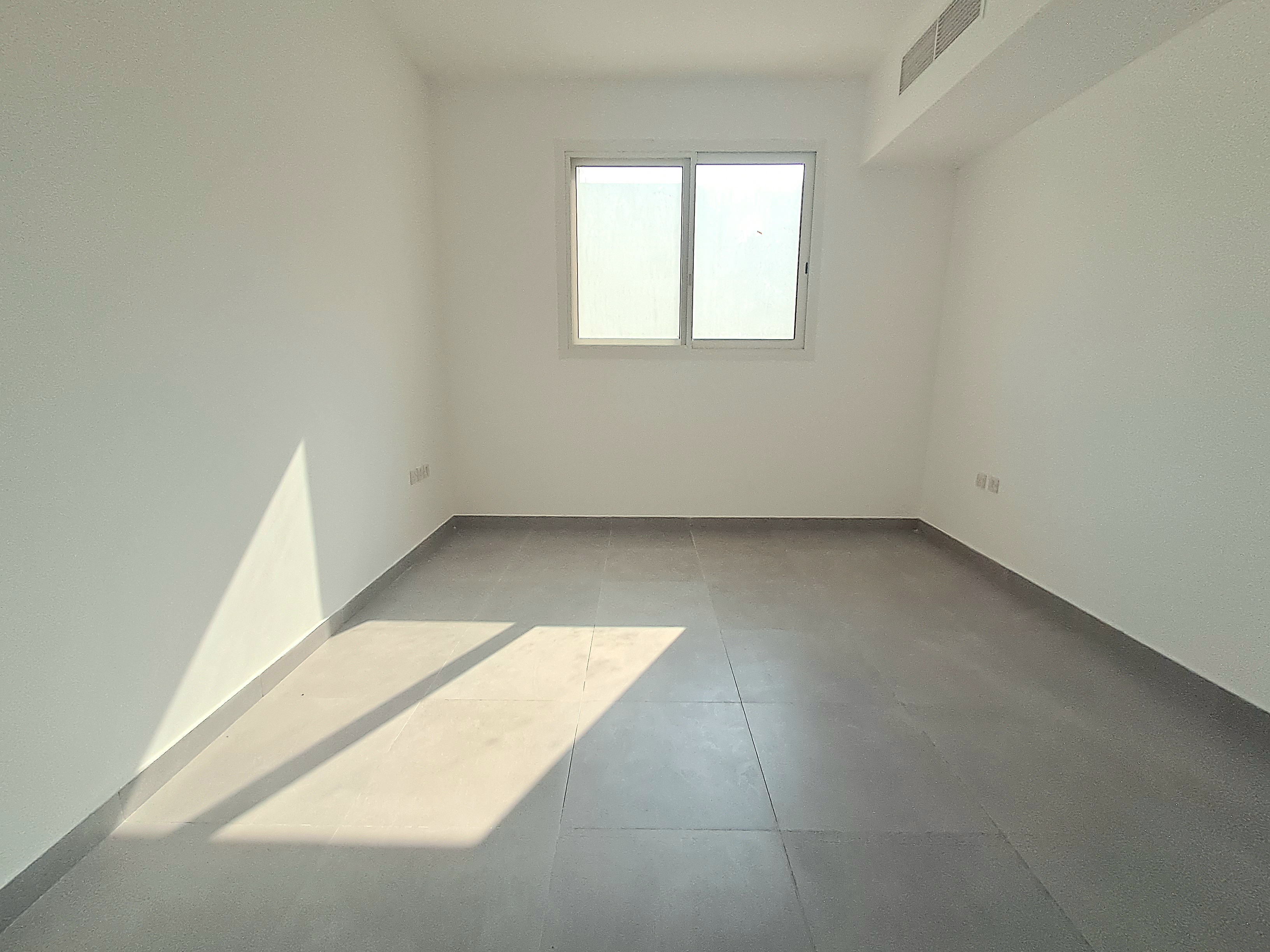 Brand new commercial muwaileh 1bhk with central AC available