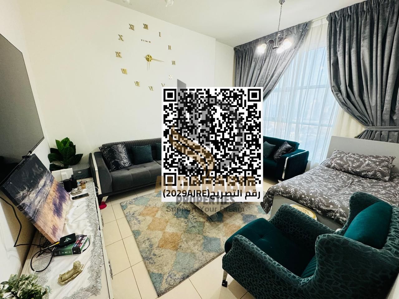 Apartment for Sale – City Tower | 2 Bedrooms + Living Room | Open View to Palace & Al Safeer Mall