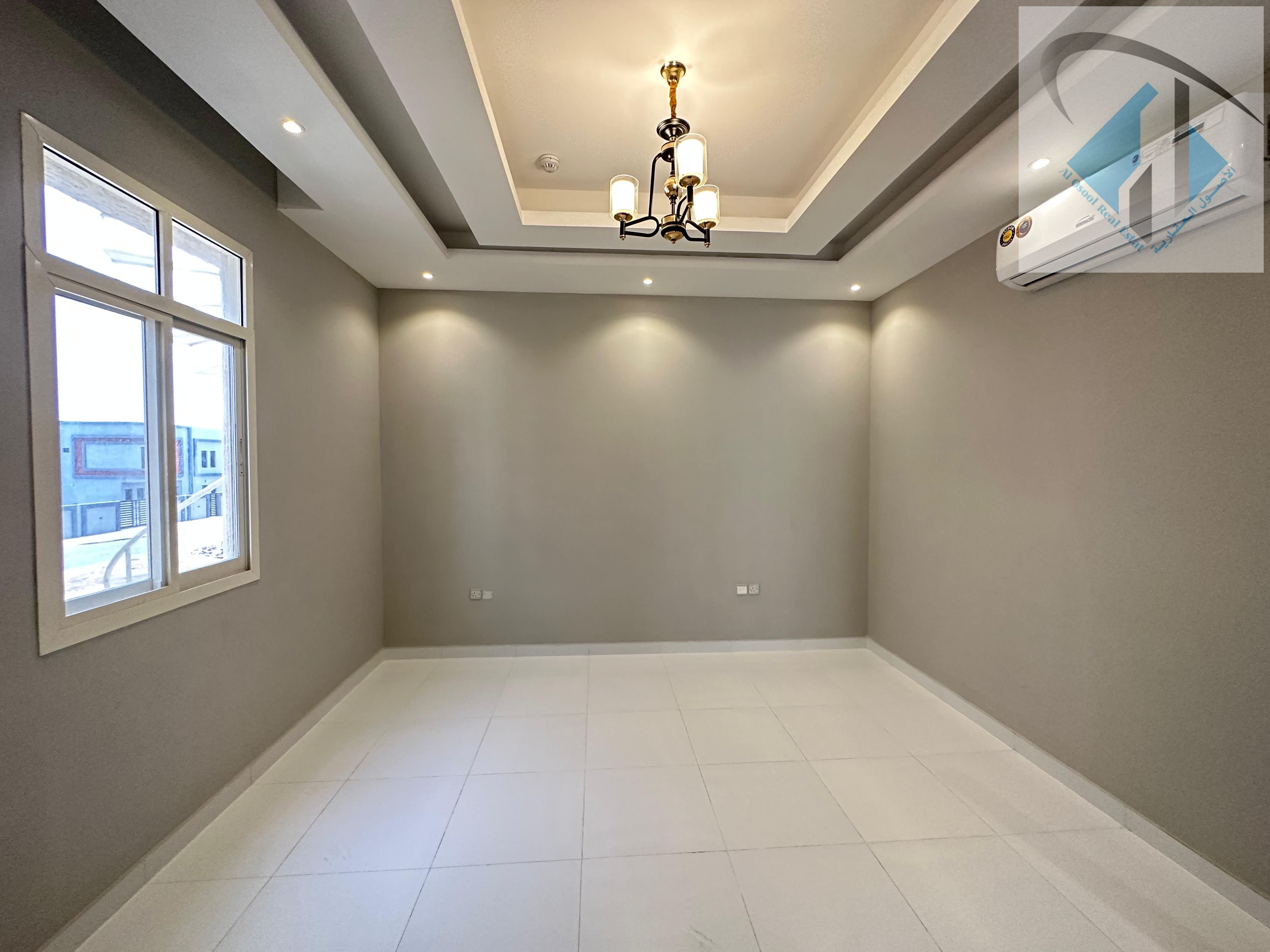 For sale: 4-bedroom villa, freehold, including electricity, water, and air conditioning, with a monthly installment of 5500 dirhams.