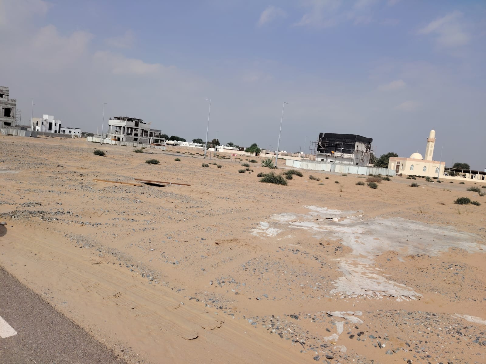 Prime commercial land for sale in a strategic location on Street 24 in Al Malha, Sharjah