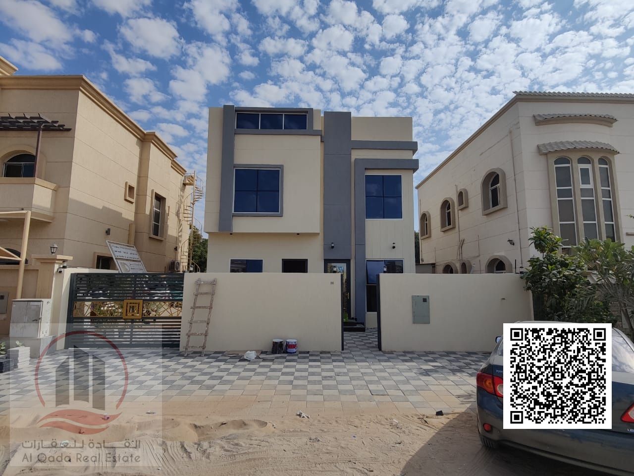 Luxury villa for sale in Al-Haliyo 2 – opposite the park and mosque | 3 master bedrooms | Hotel-style finishes | Special price