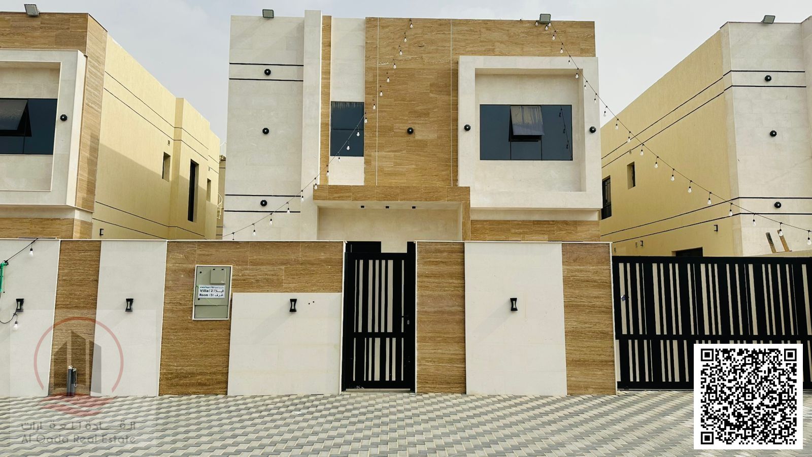 Brand new villa, first occupancy, 3 bedrooms, in Al-Haliou 2 area