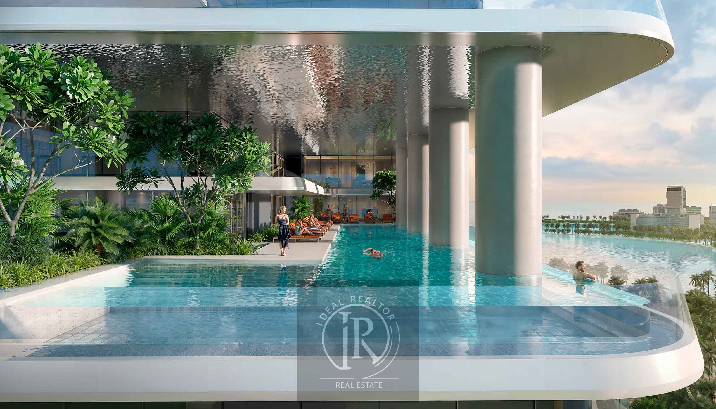 Fully Furnished - Direct Beach Access - Branded Residences