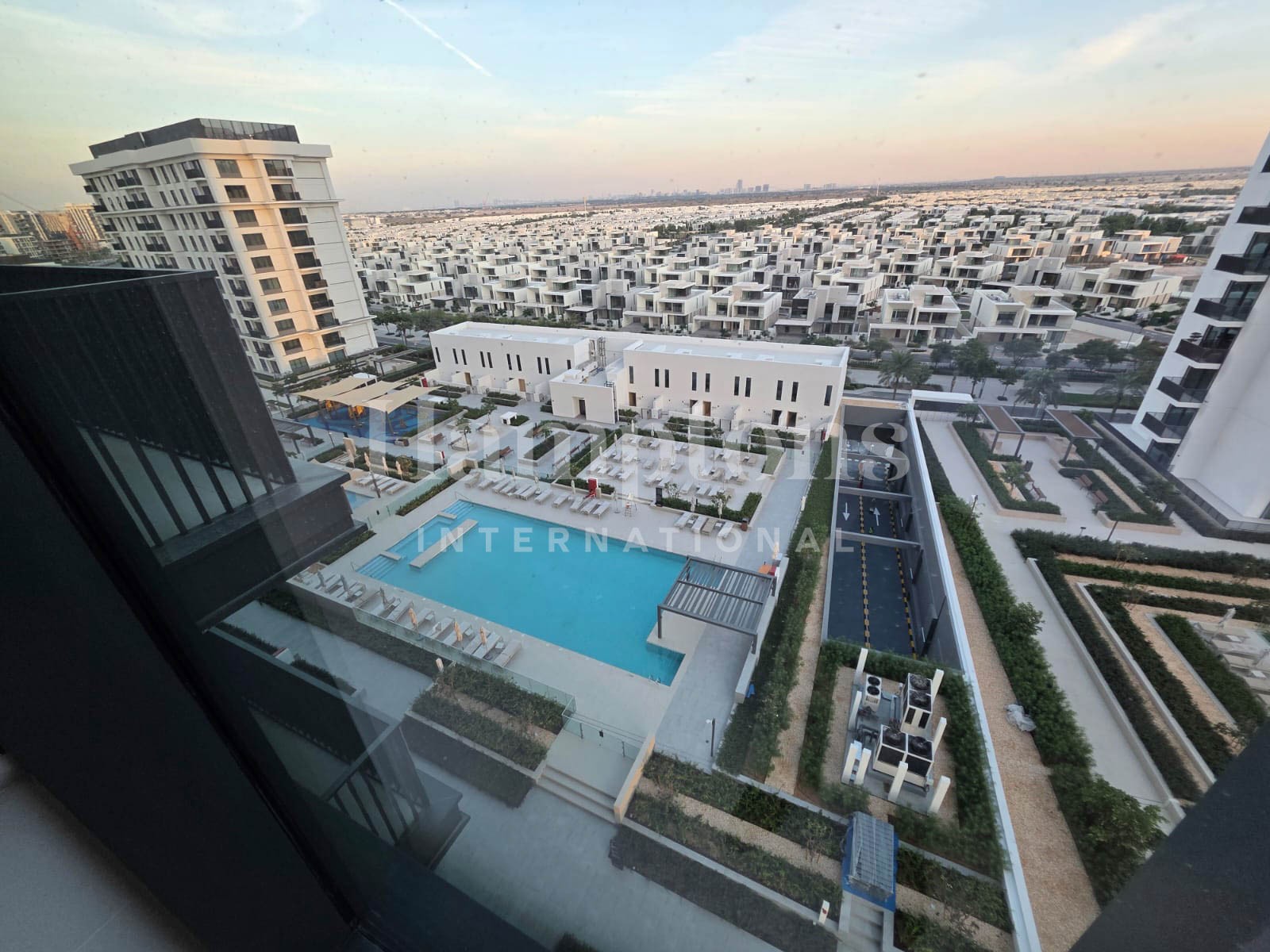 Floor to Ceiling Windows | High Floor | Pool Views