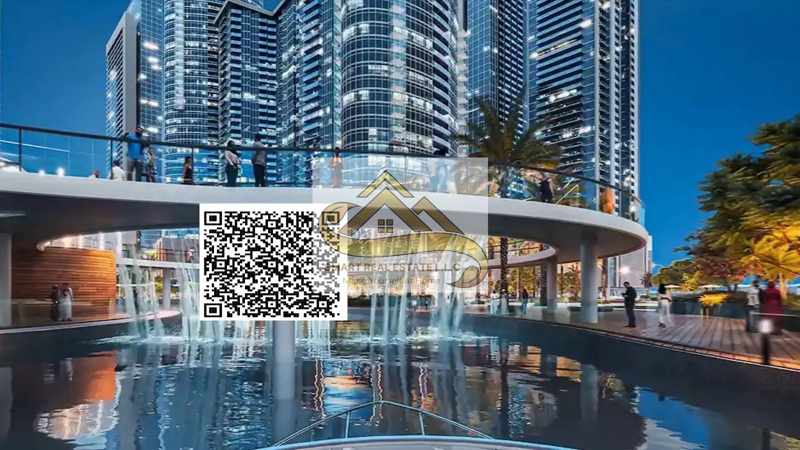 Downtown Ajman | World-Class Living| Own with Only 20% Down Payment | Pay Just 1% Monthly | Fully Furnished Luxury Apartments Crystal Lagoon View