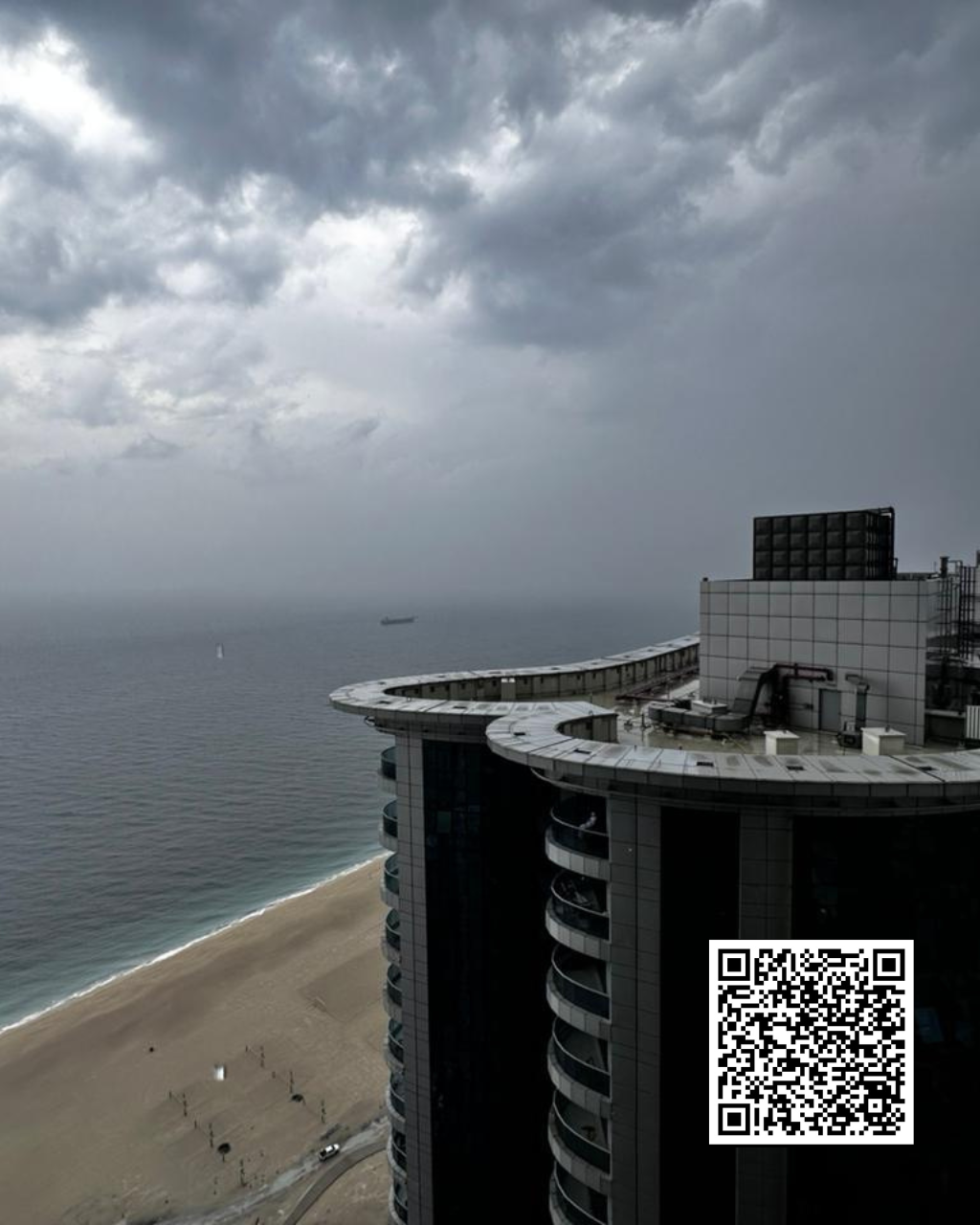 Spacious 1BHK for Sale in Corniche Tower with Partial Sea View