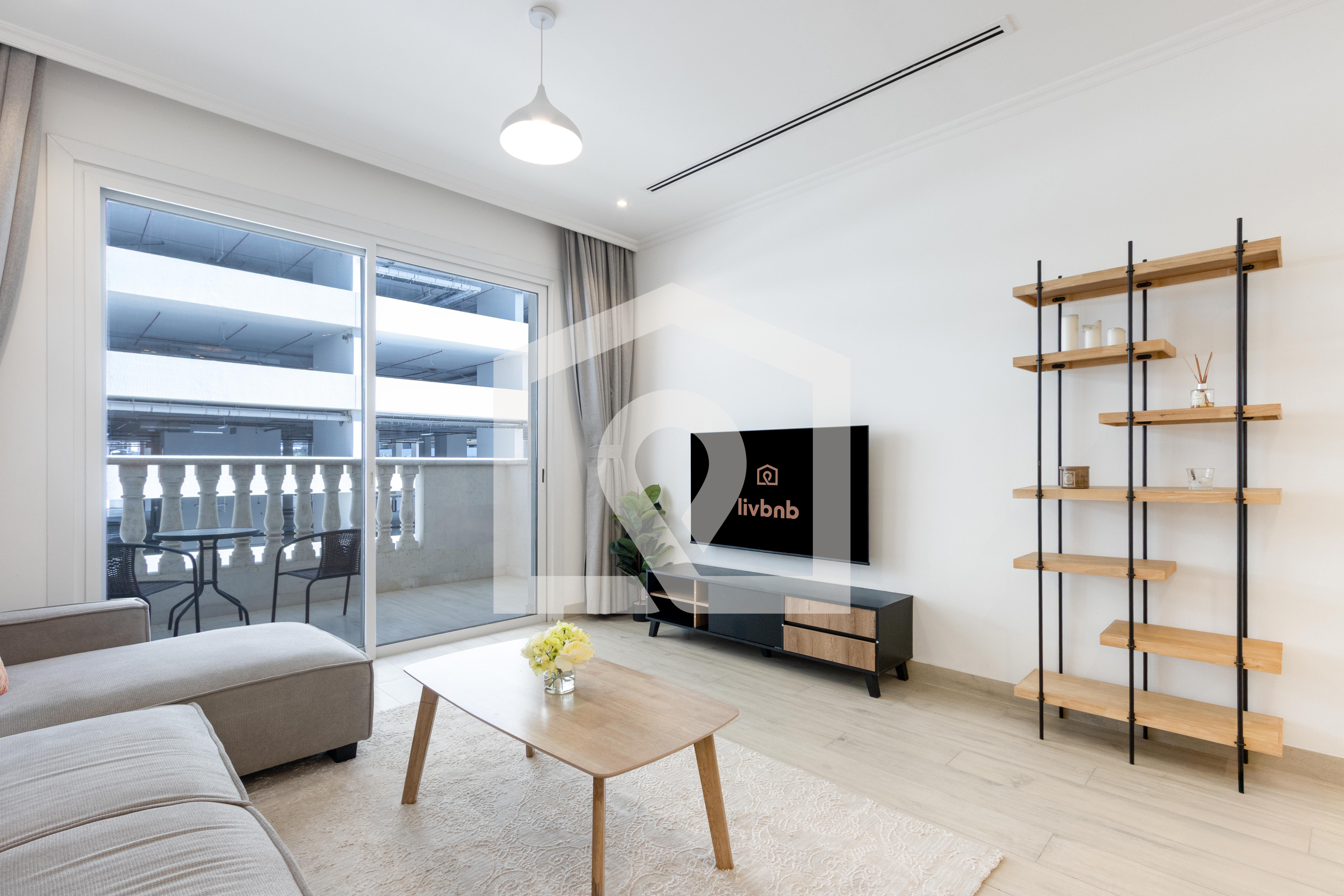 Stylish 1B with Spacious Balcony in JVC