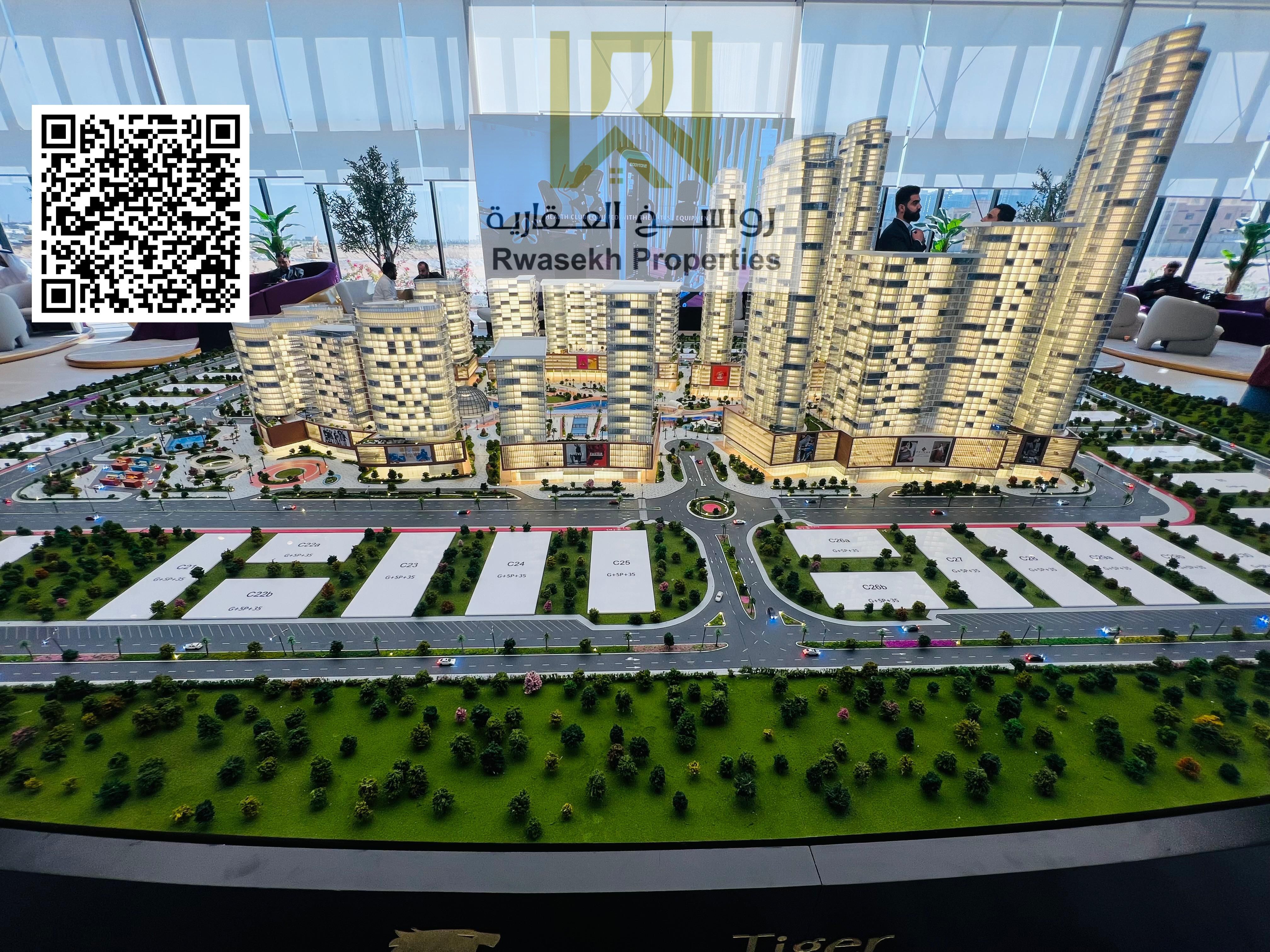 Own a fully furnished studio in Tiger Downtown Ajman. Freehold ownership for all nationalities. 7-year payment plan.