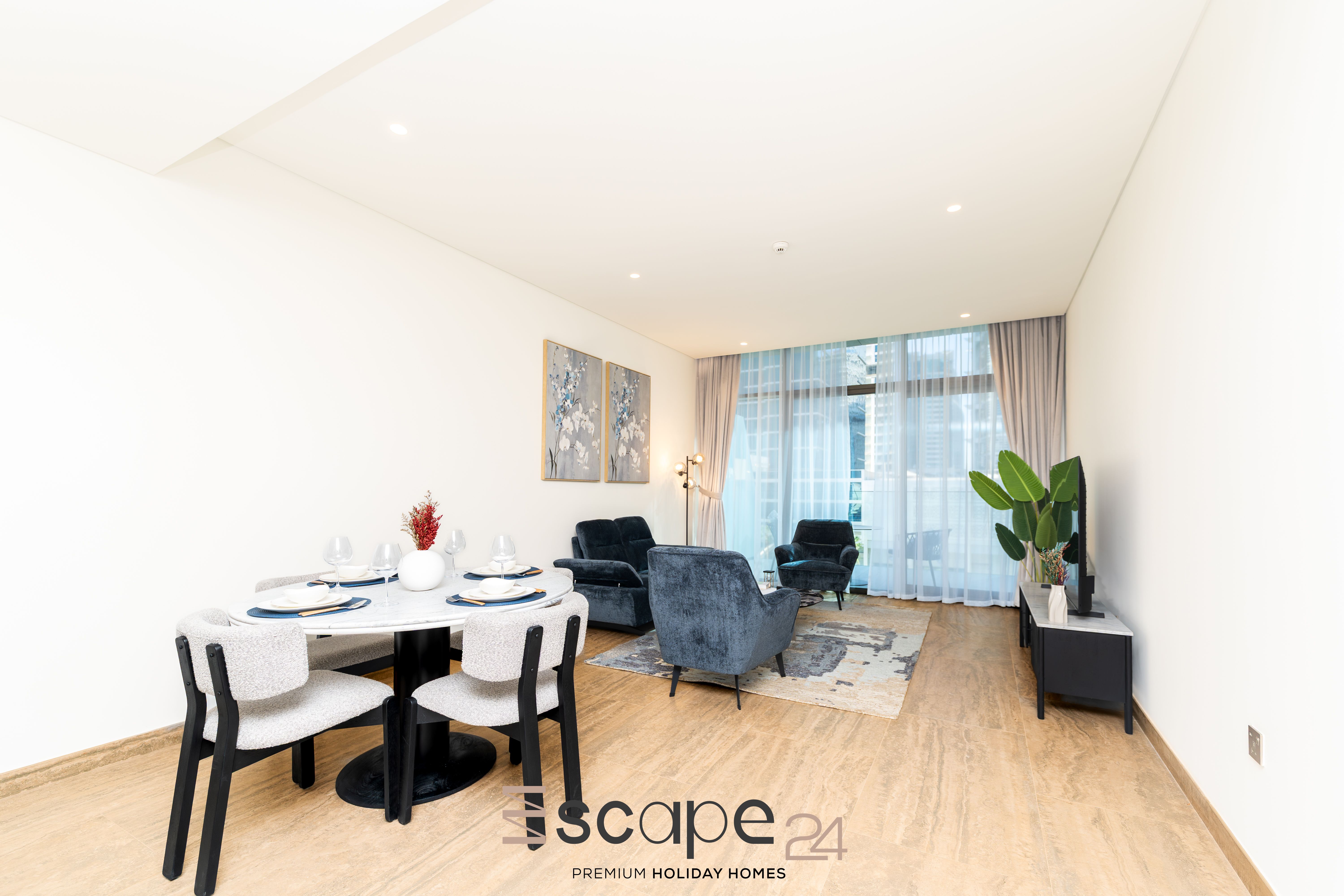 Luxury 2BR + Maid’s Room | Lake View | Near Dubai Mall
