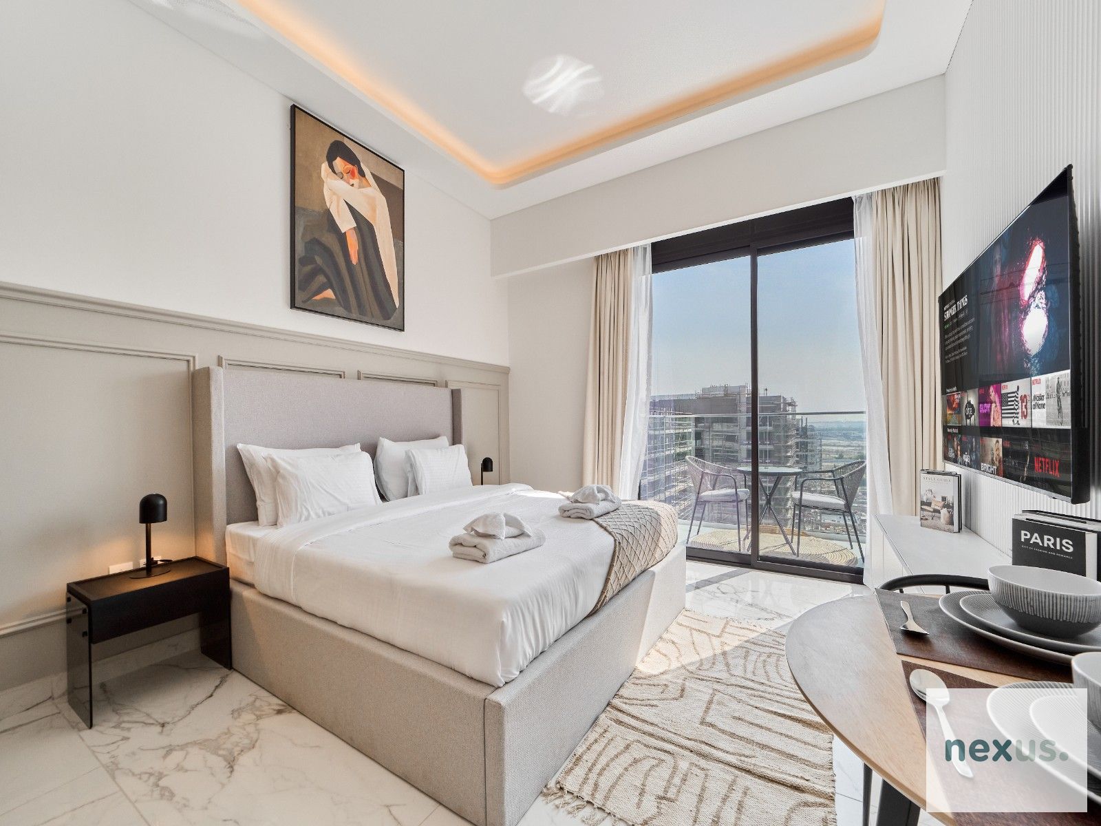 Fully Equipped Studio at Azizi Riviera | All bills