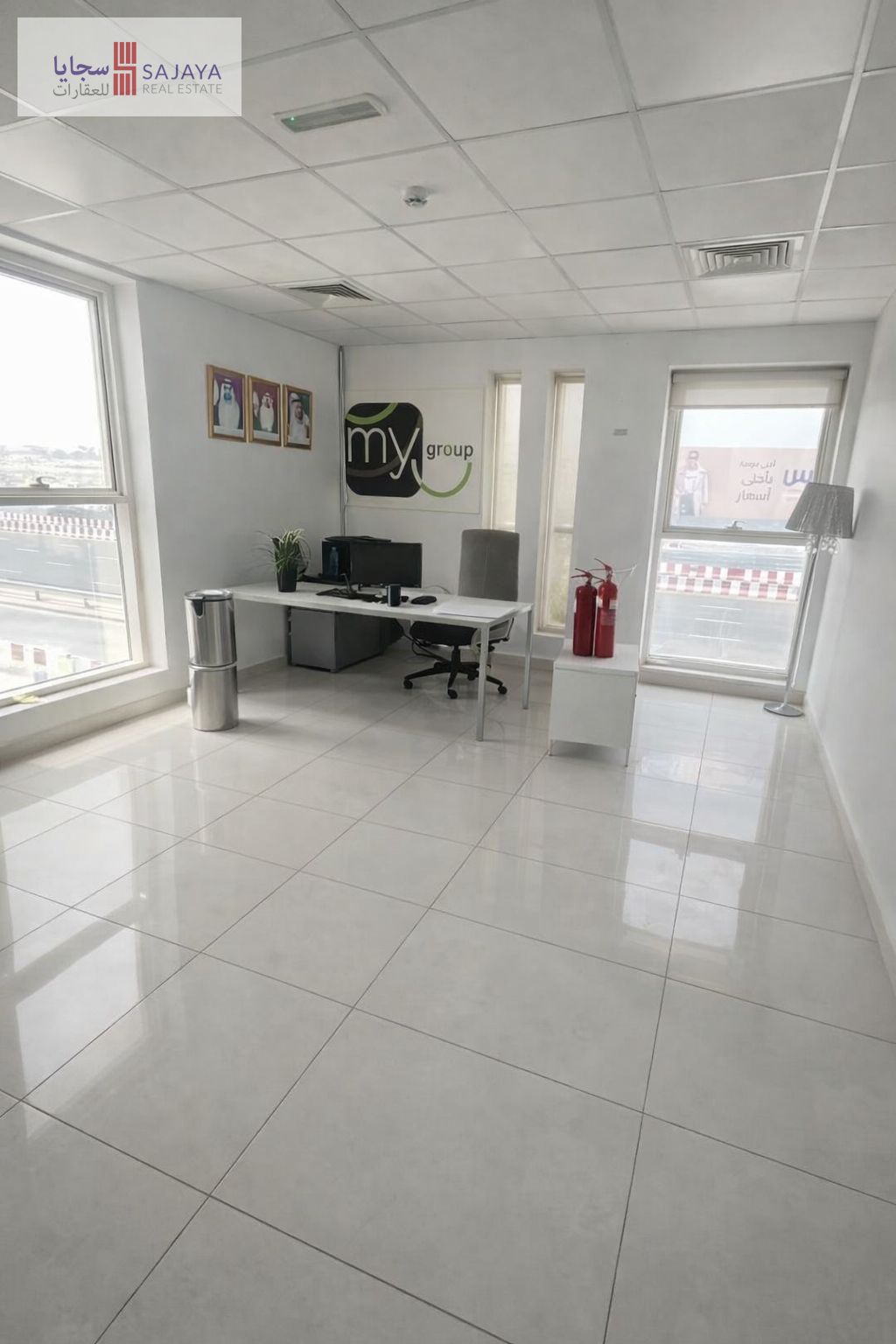 Beautiful Office with Glass Partitions