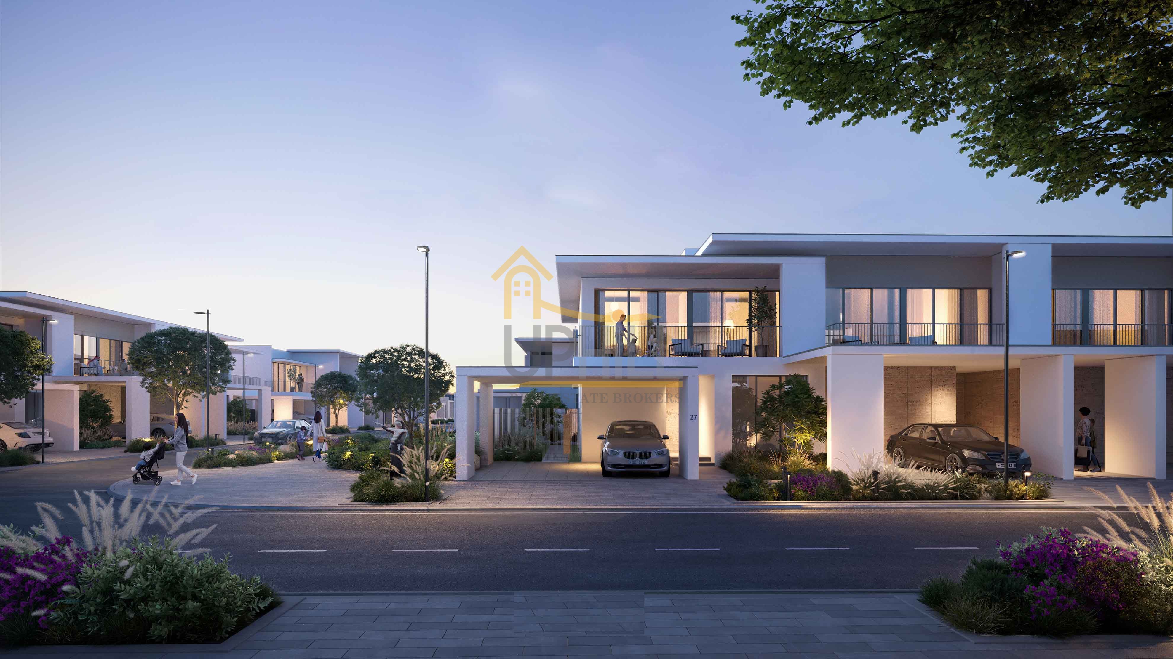 Corner -Single Row | Park Facing - 4 Beds