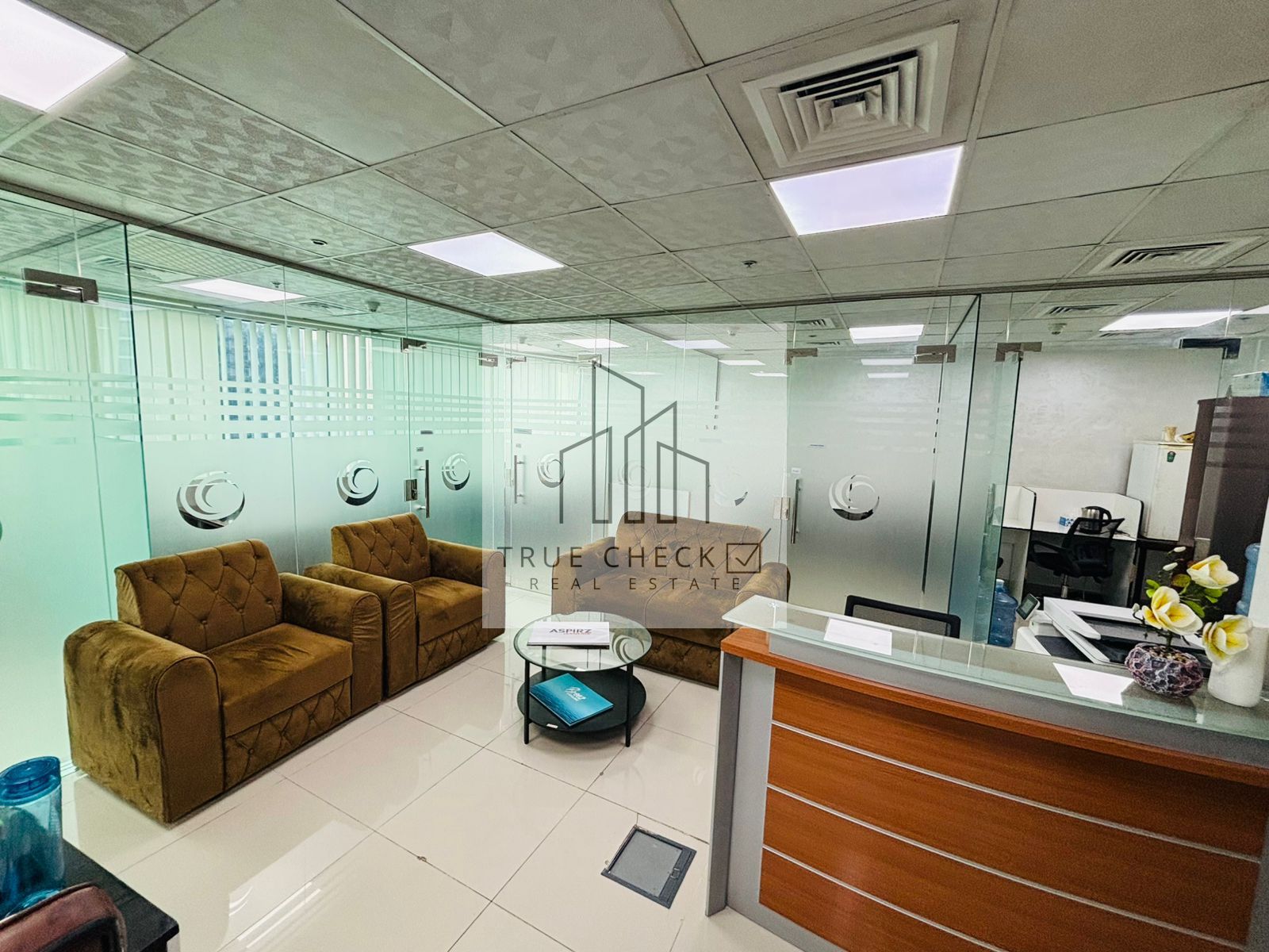 Canal View | Furnished | Glass Partitioned