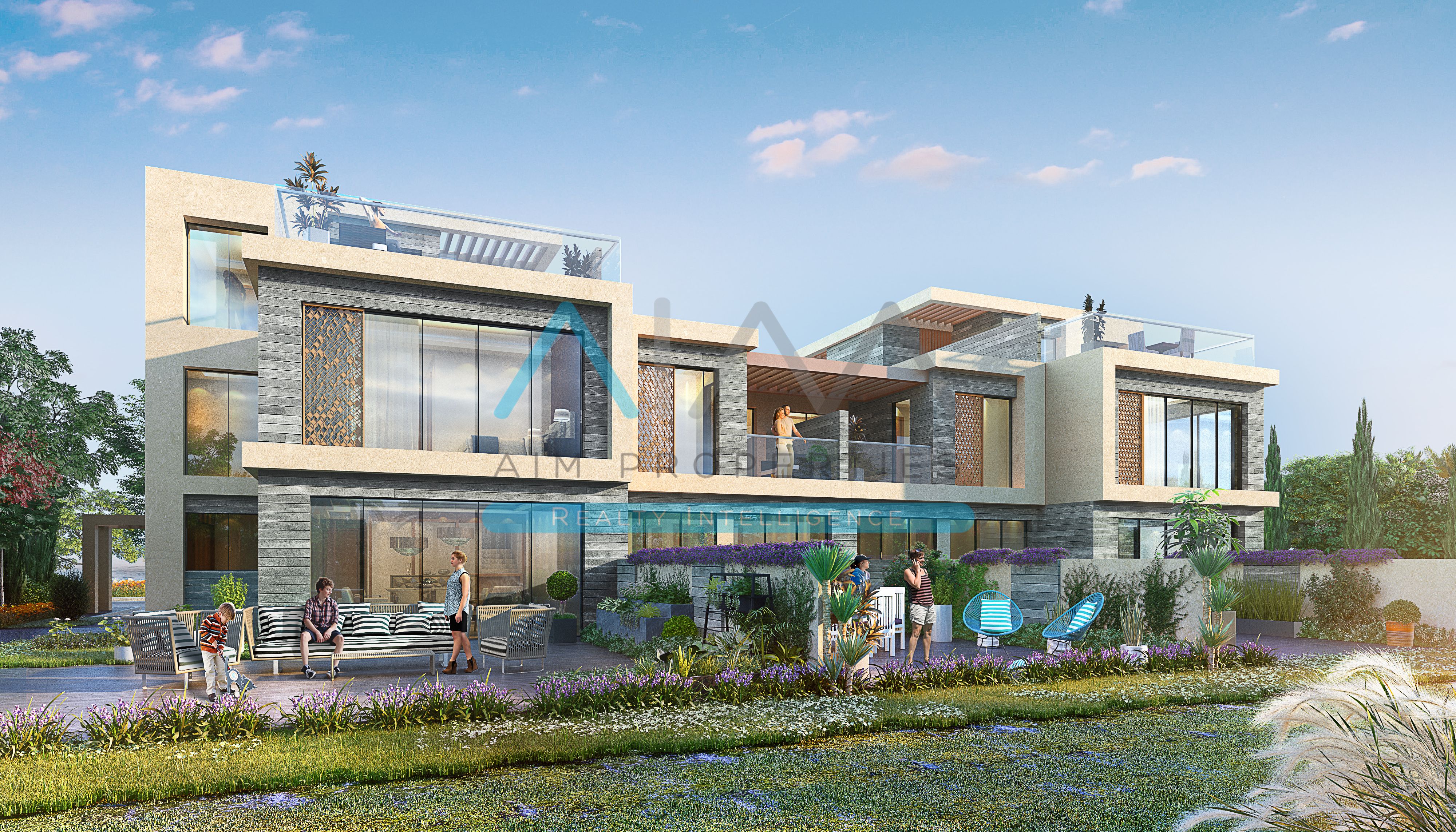 BRAND NEW 3BR VILLA SINGLE ROW READY TO MOVE FOR SALE DAMAC HILLS