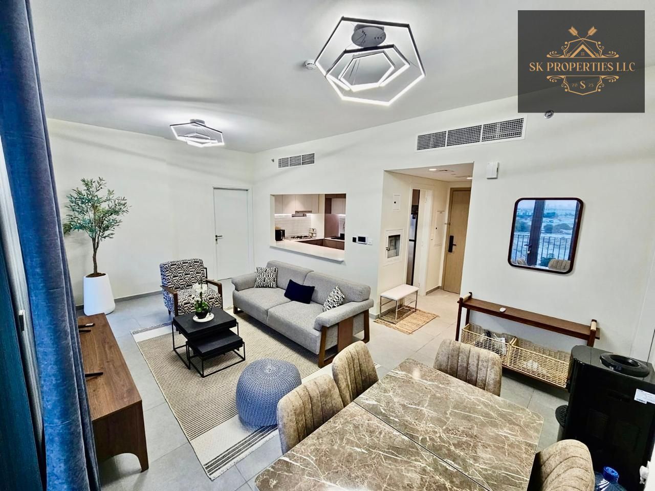 Luxurious 2-Bedroom Fully Furnished Apartment in Boulevard 3, Aljada, Sharjah